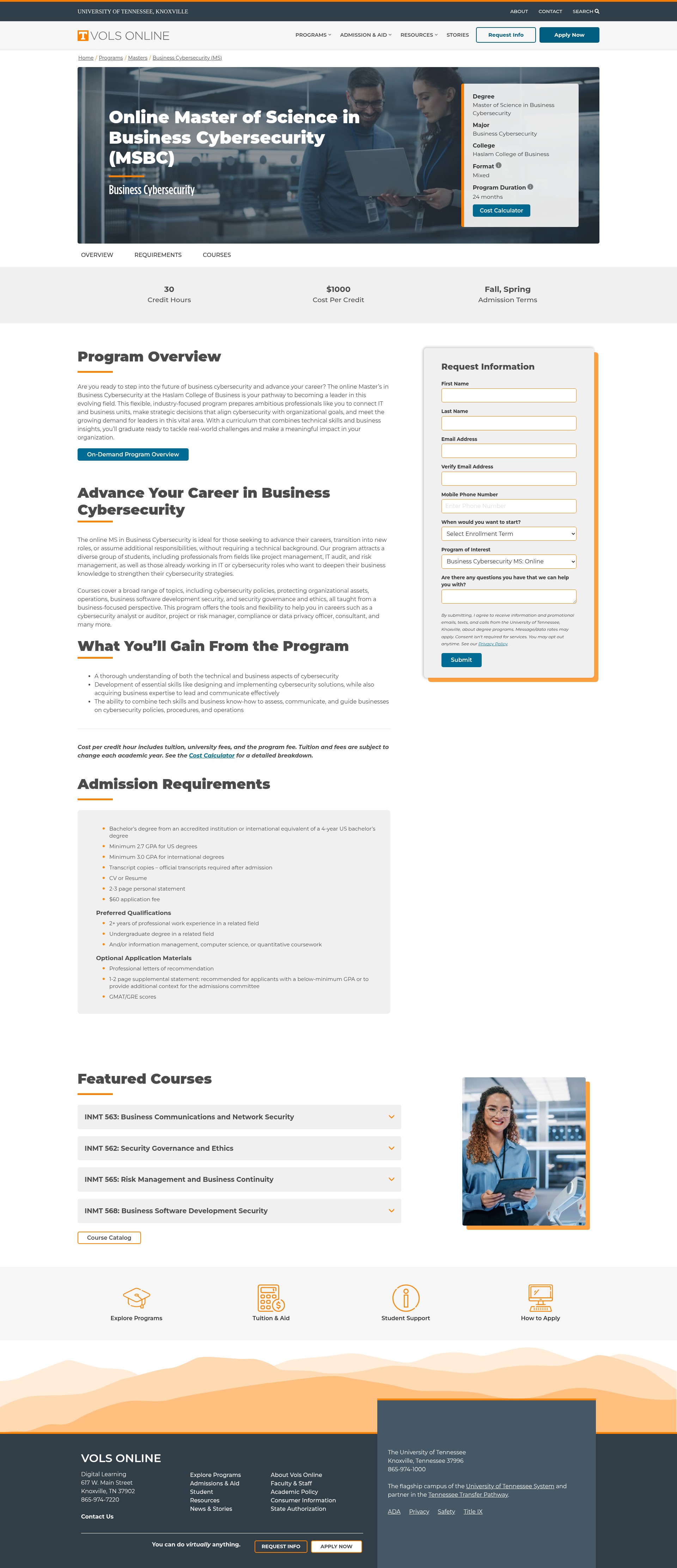 Landing Page