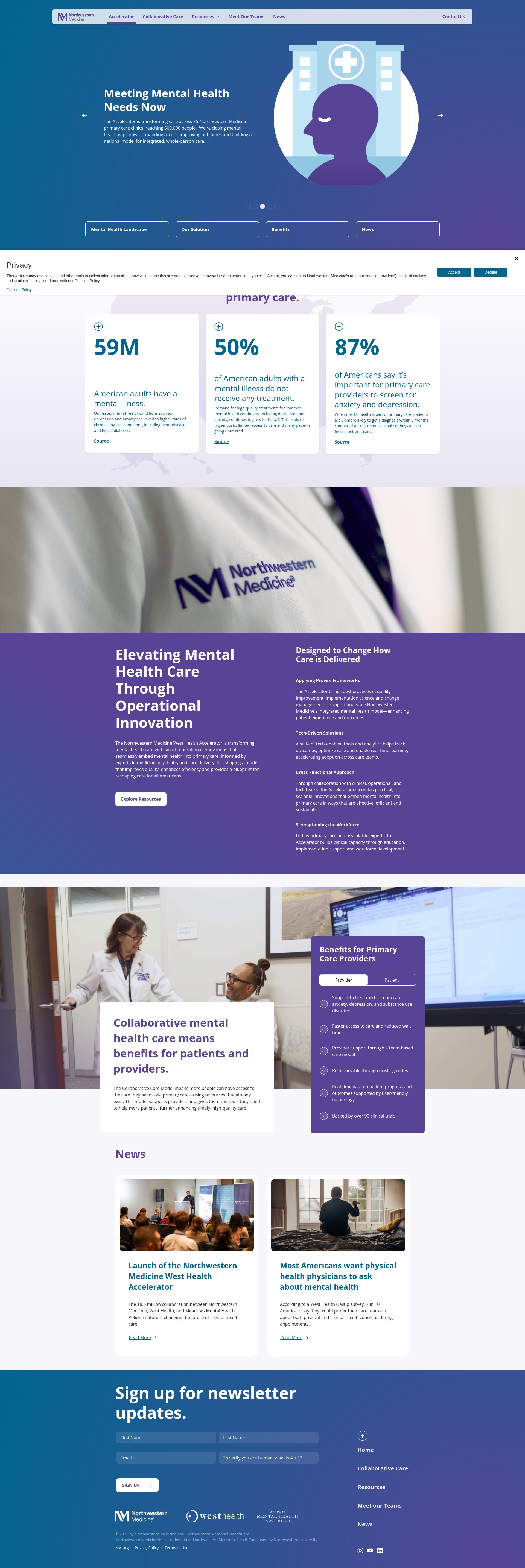 Landing Page
