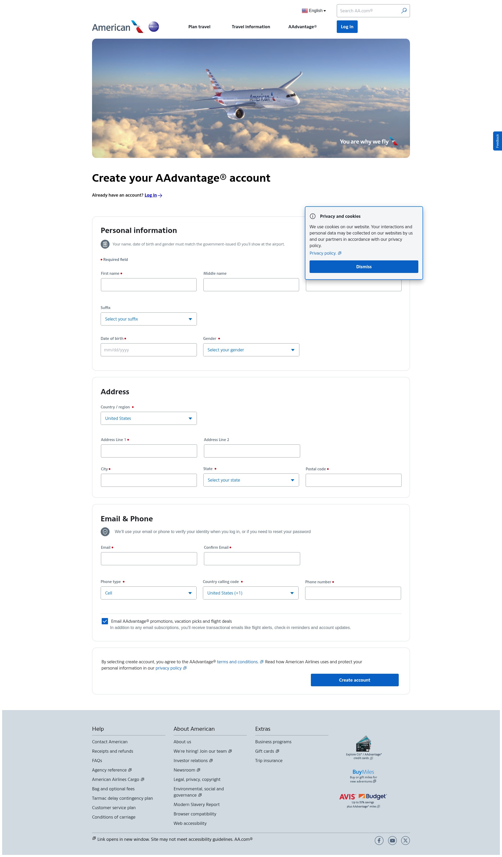 Landing Page