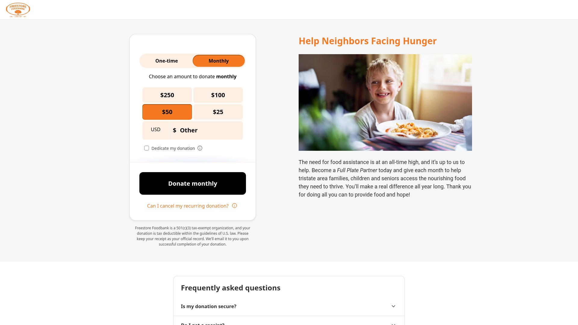 Landing Page