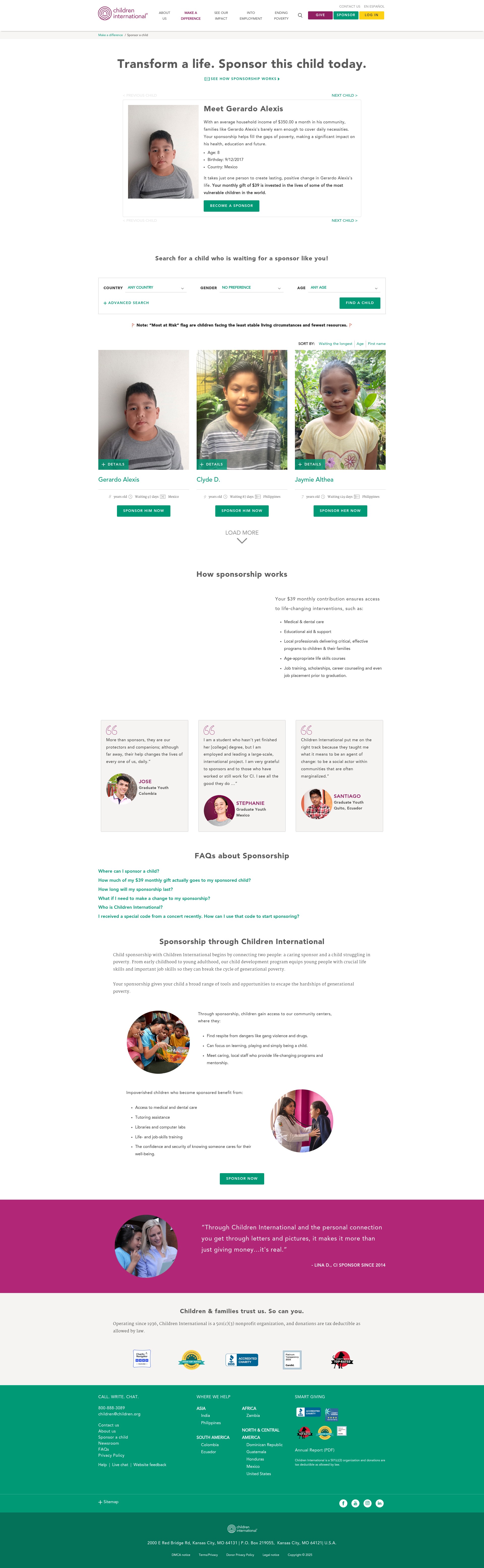 Landing Page