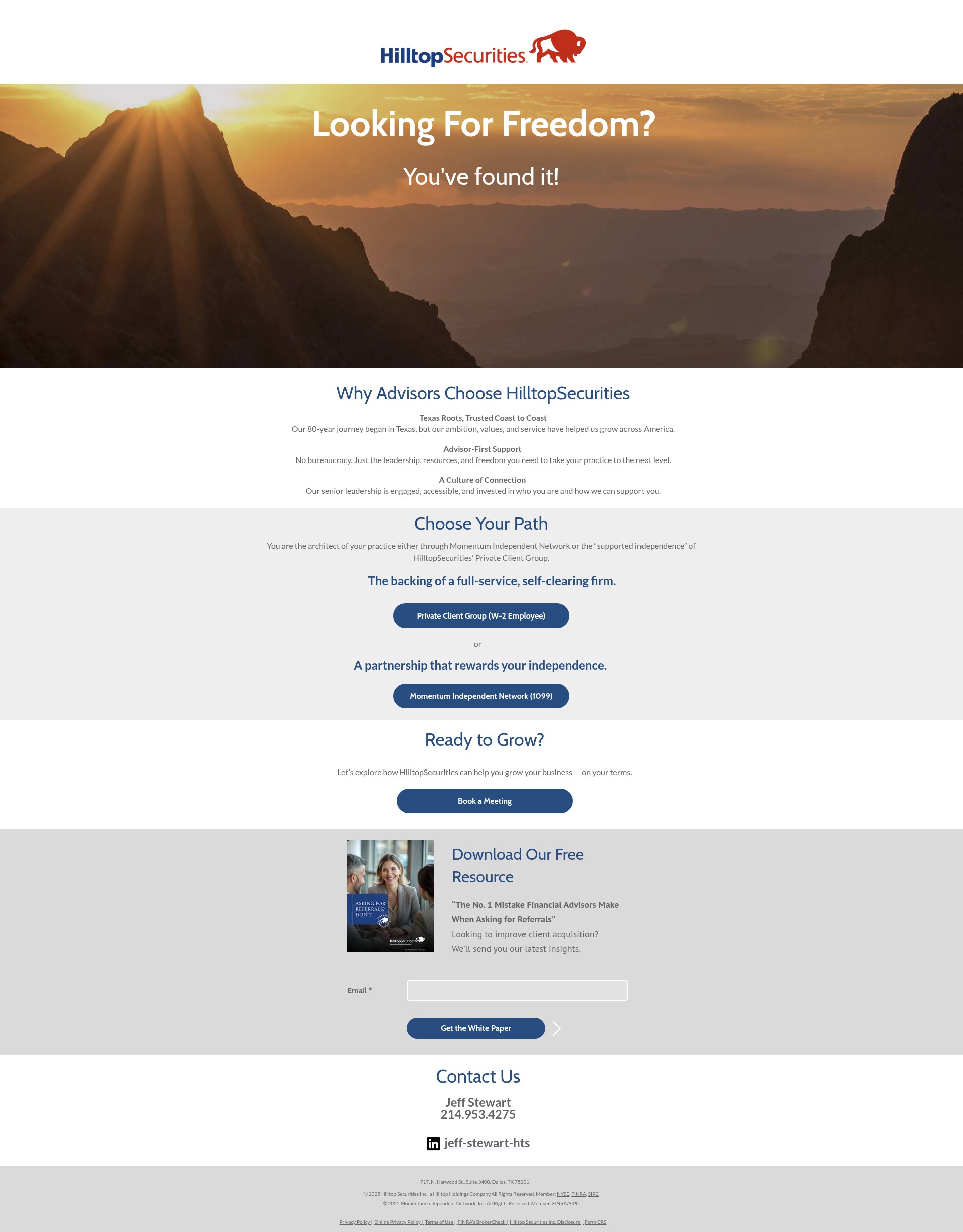 Landing Page
