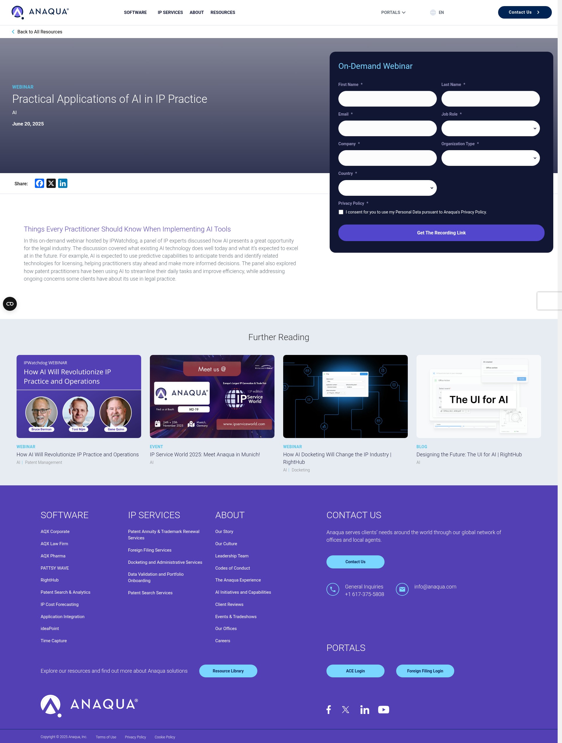 Landing Page