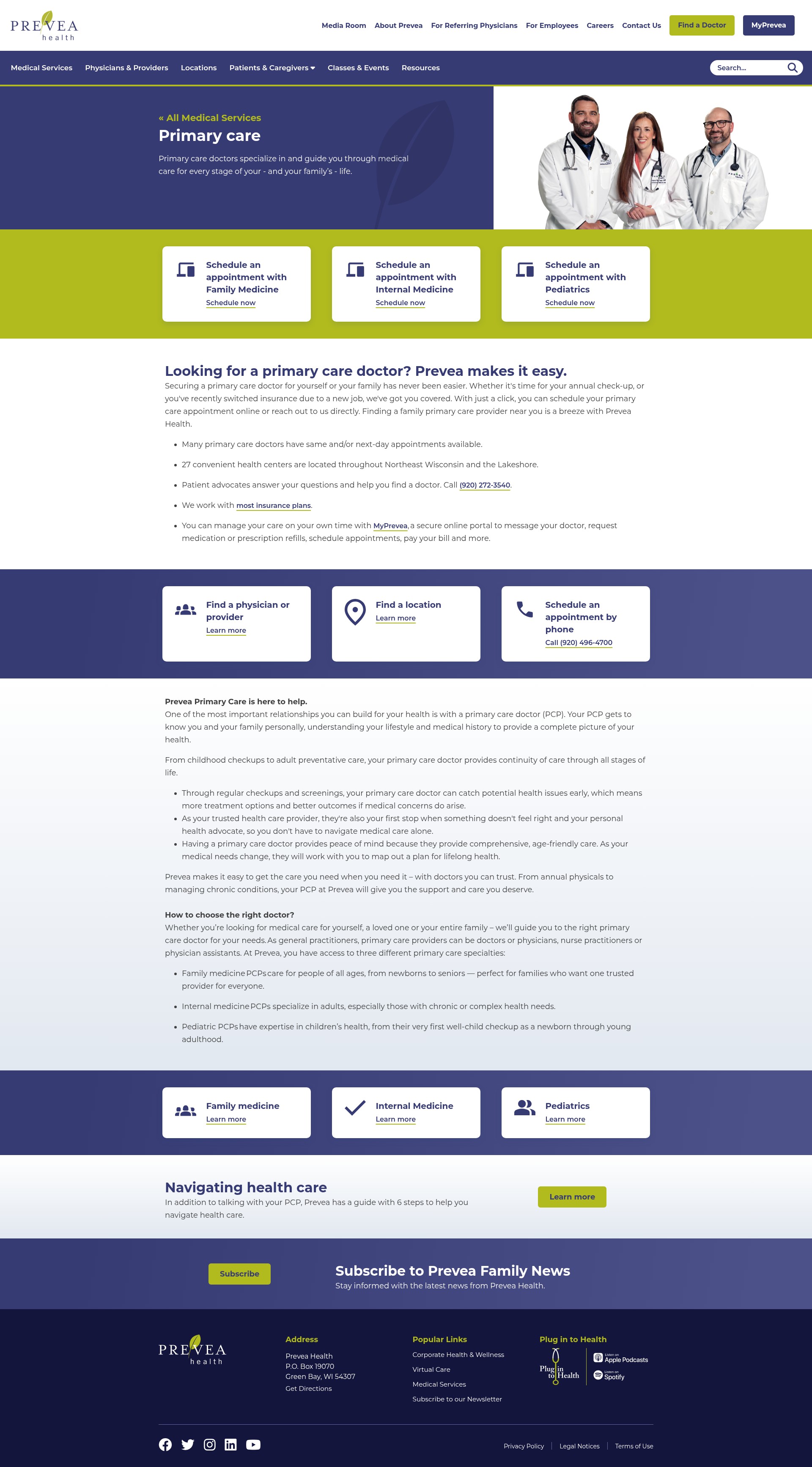 Landing Page