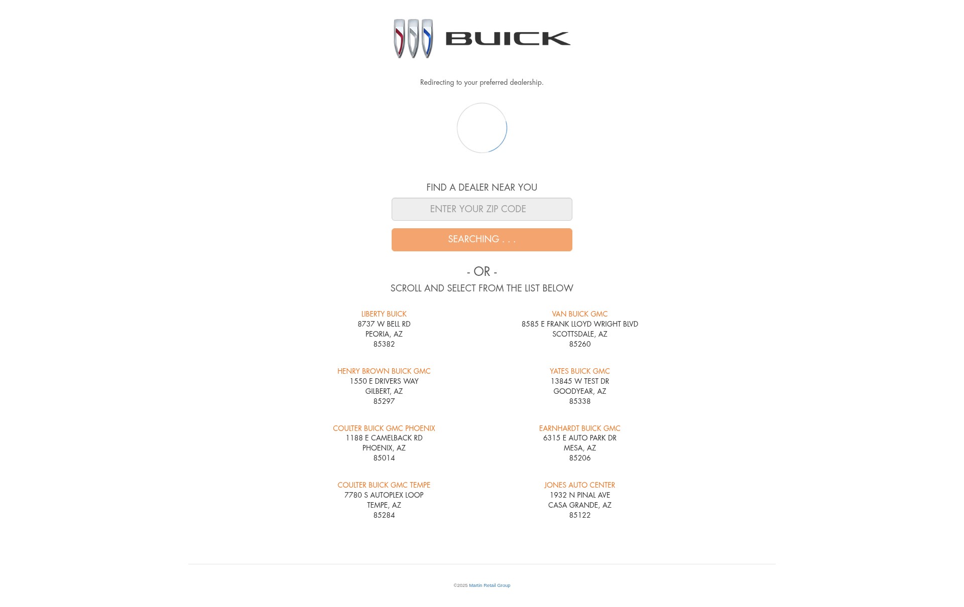 Landing Page