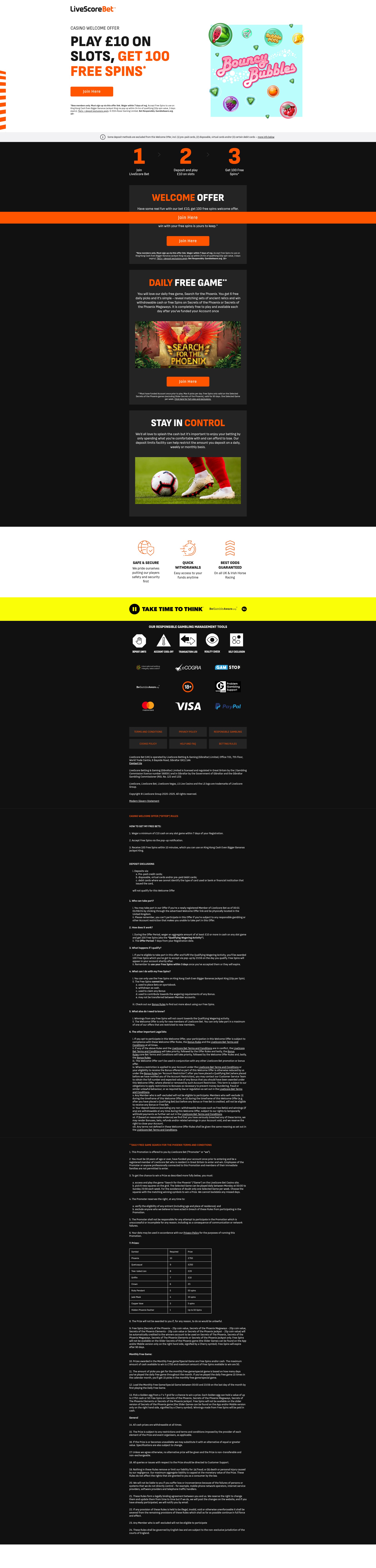 Landing Page