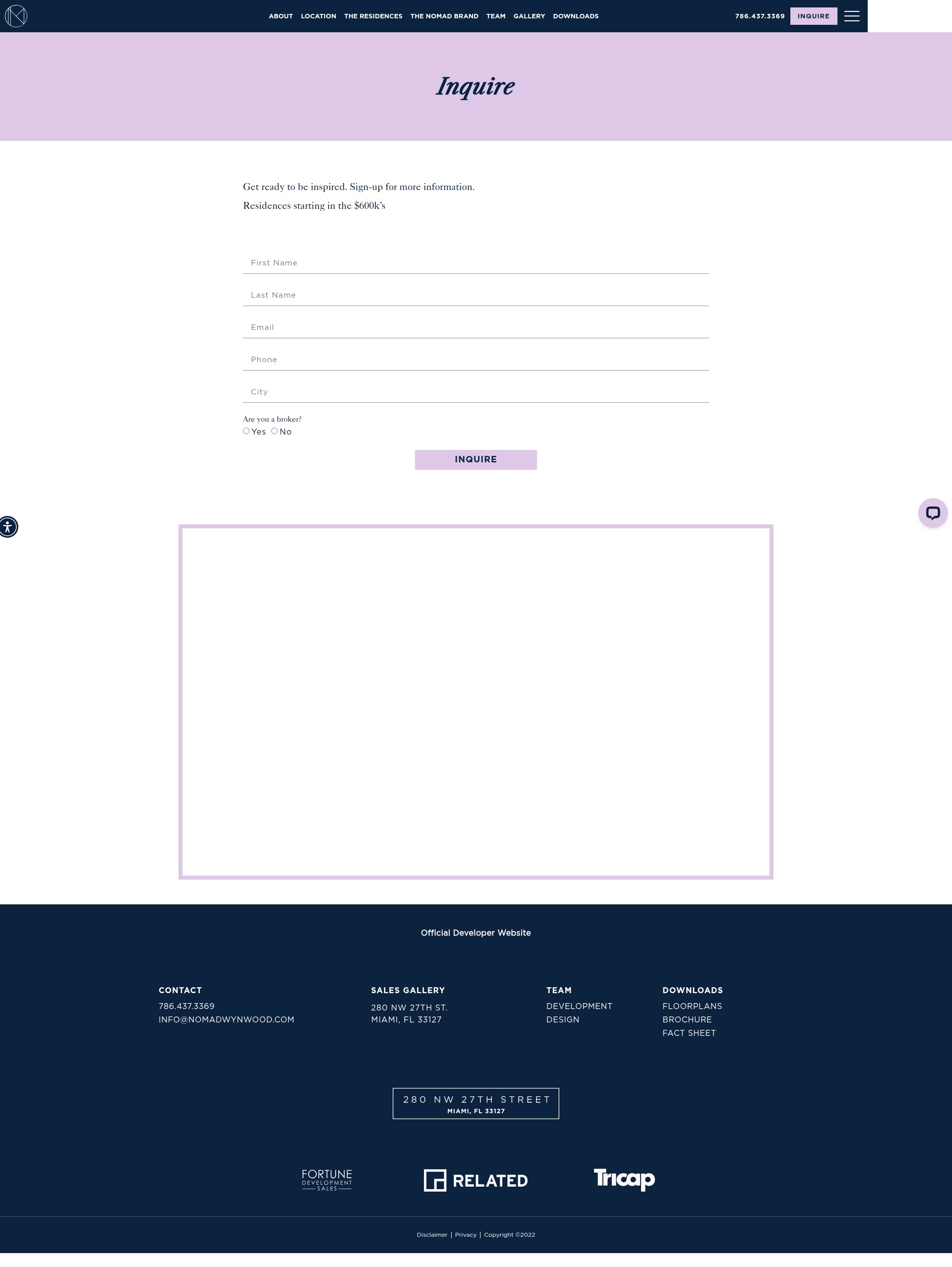 Landing Page