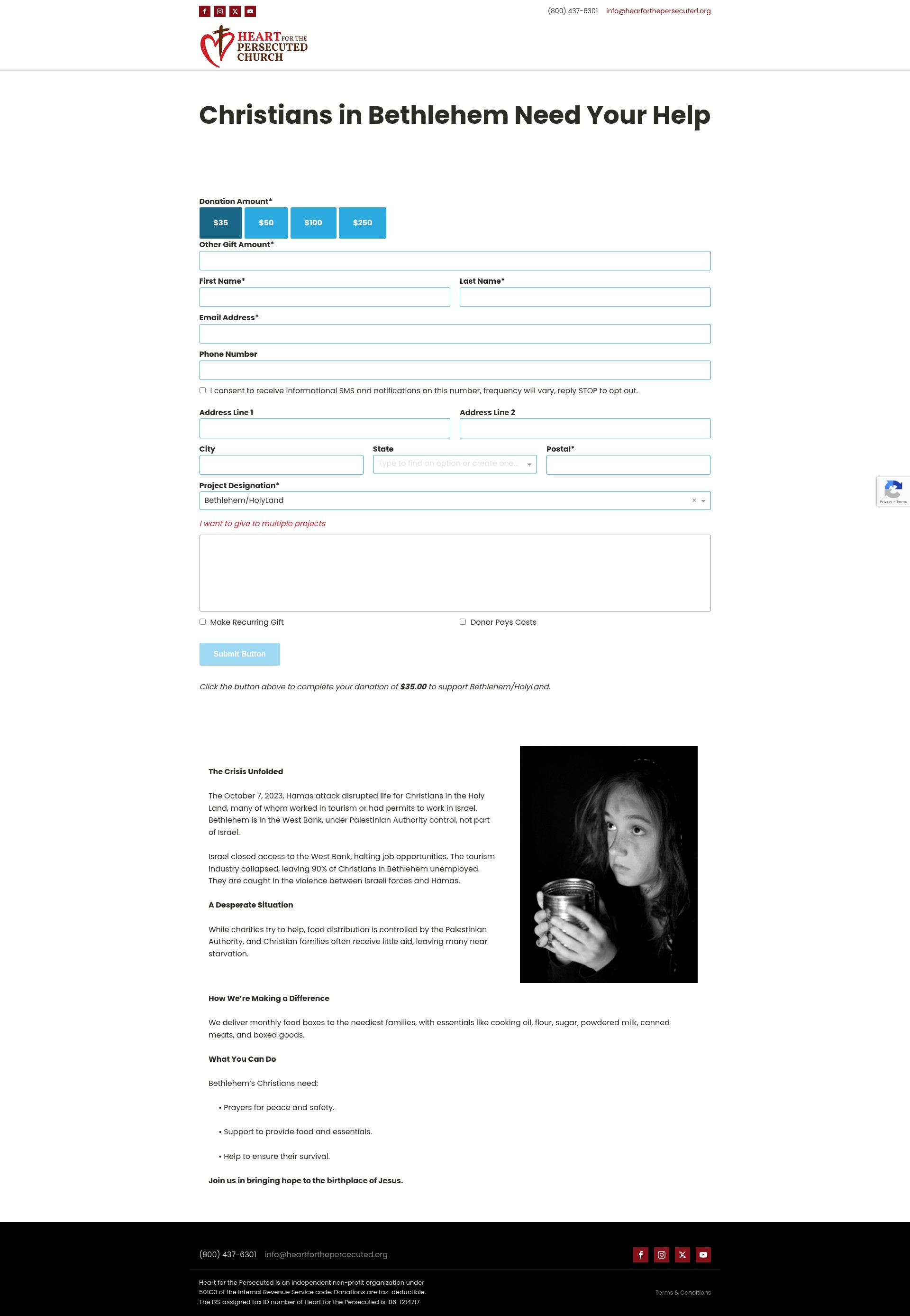 Landing Page