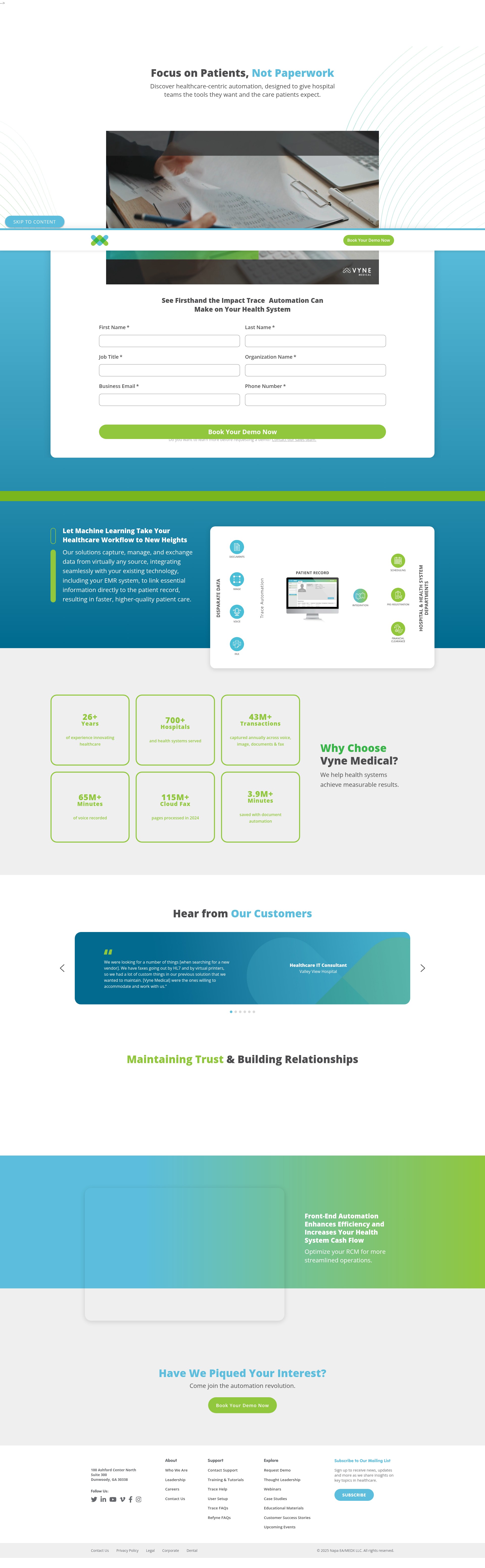 Landing Page