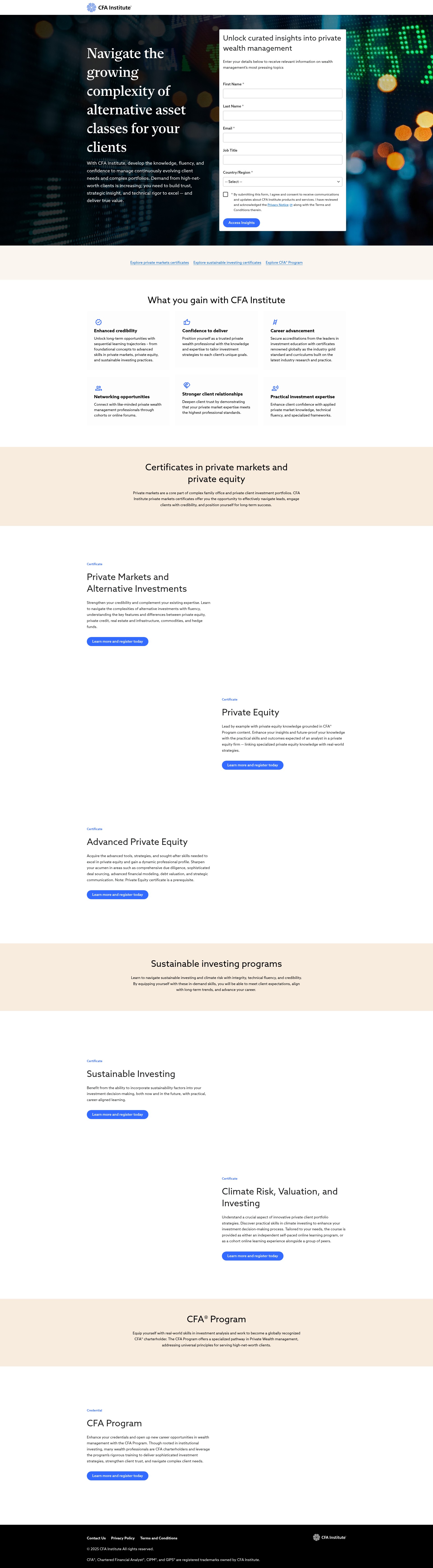 Landing Page