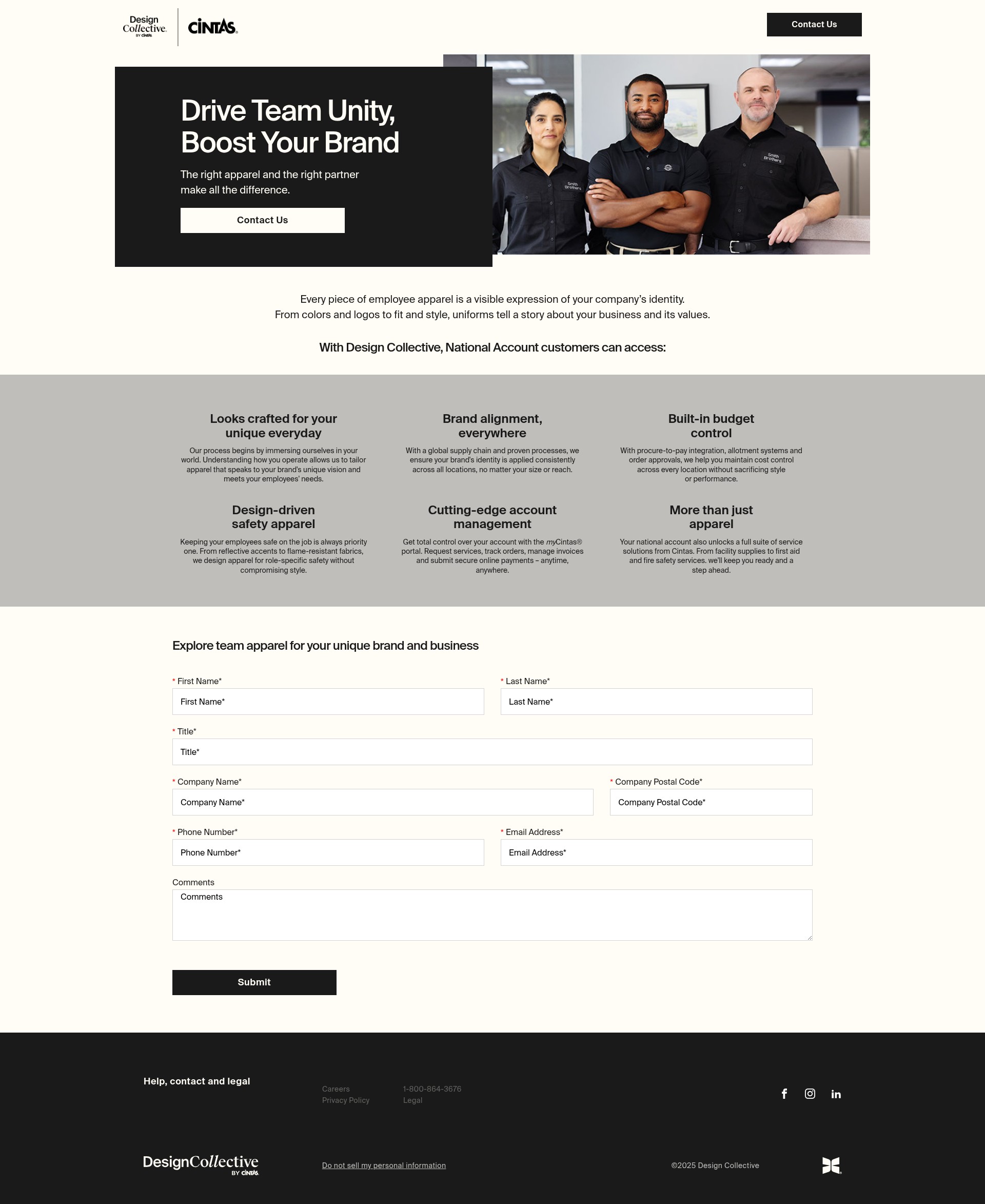 Landing Page