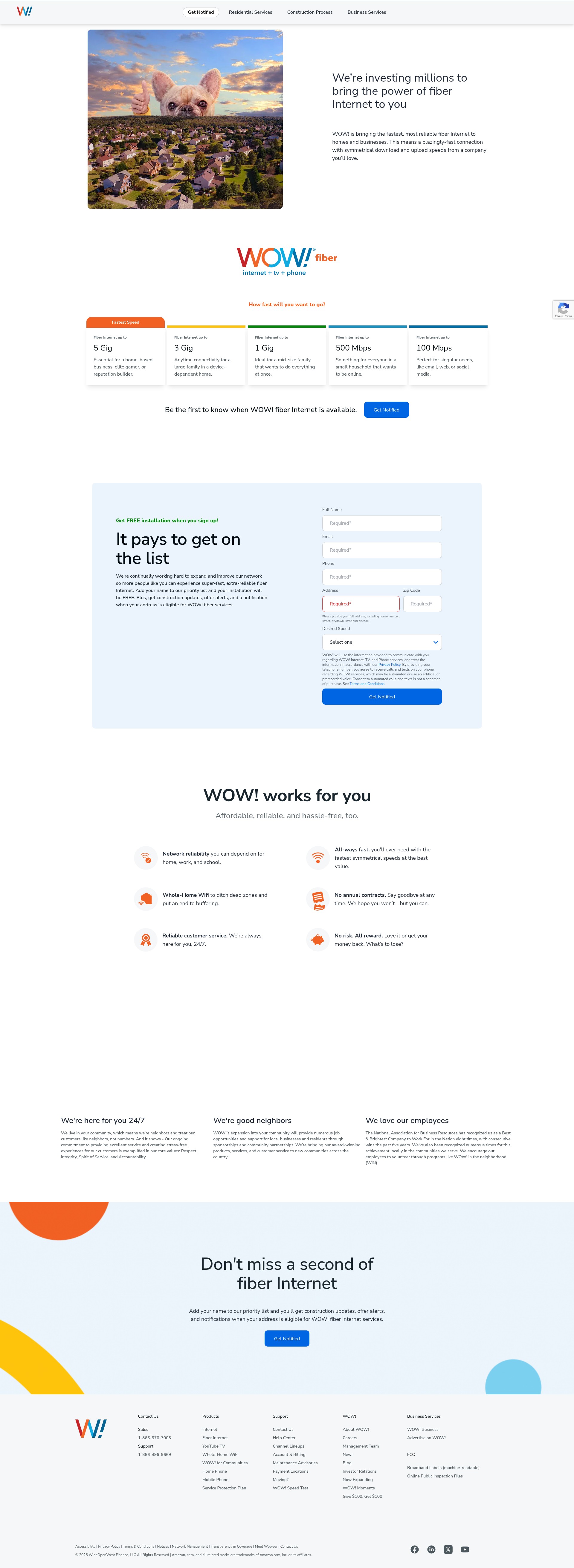 Landing Page