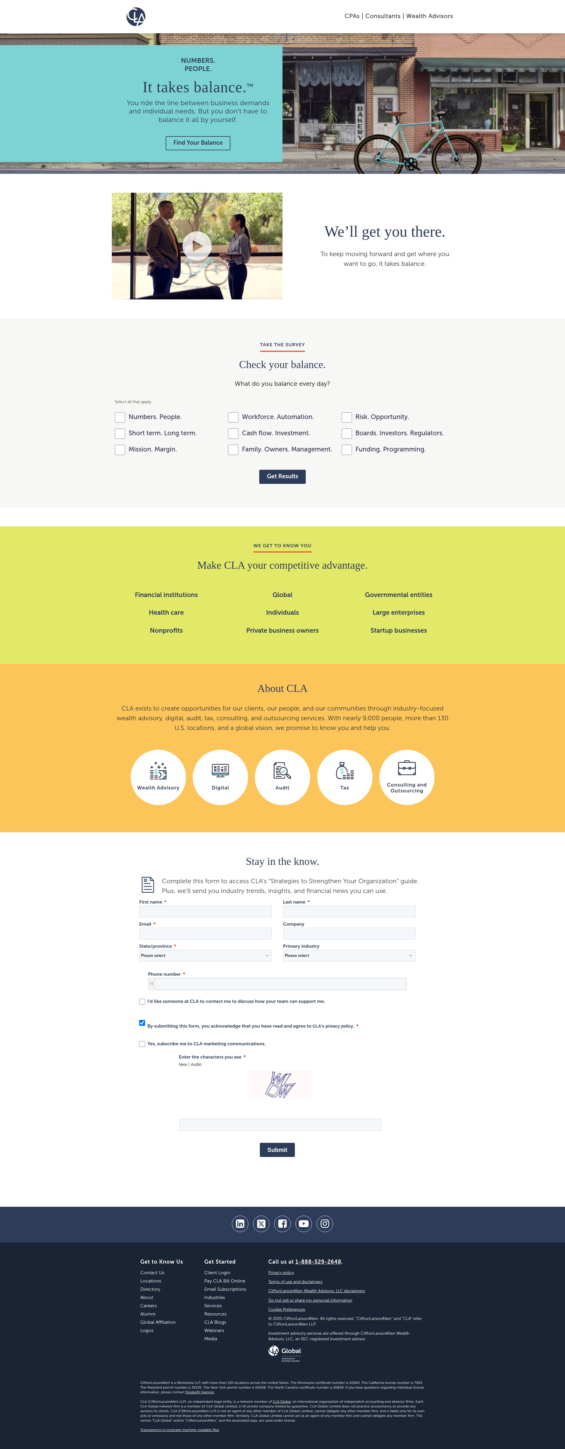 Landing Page