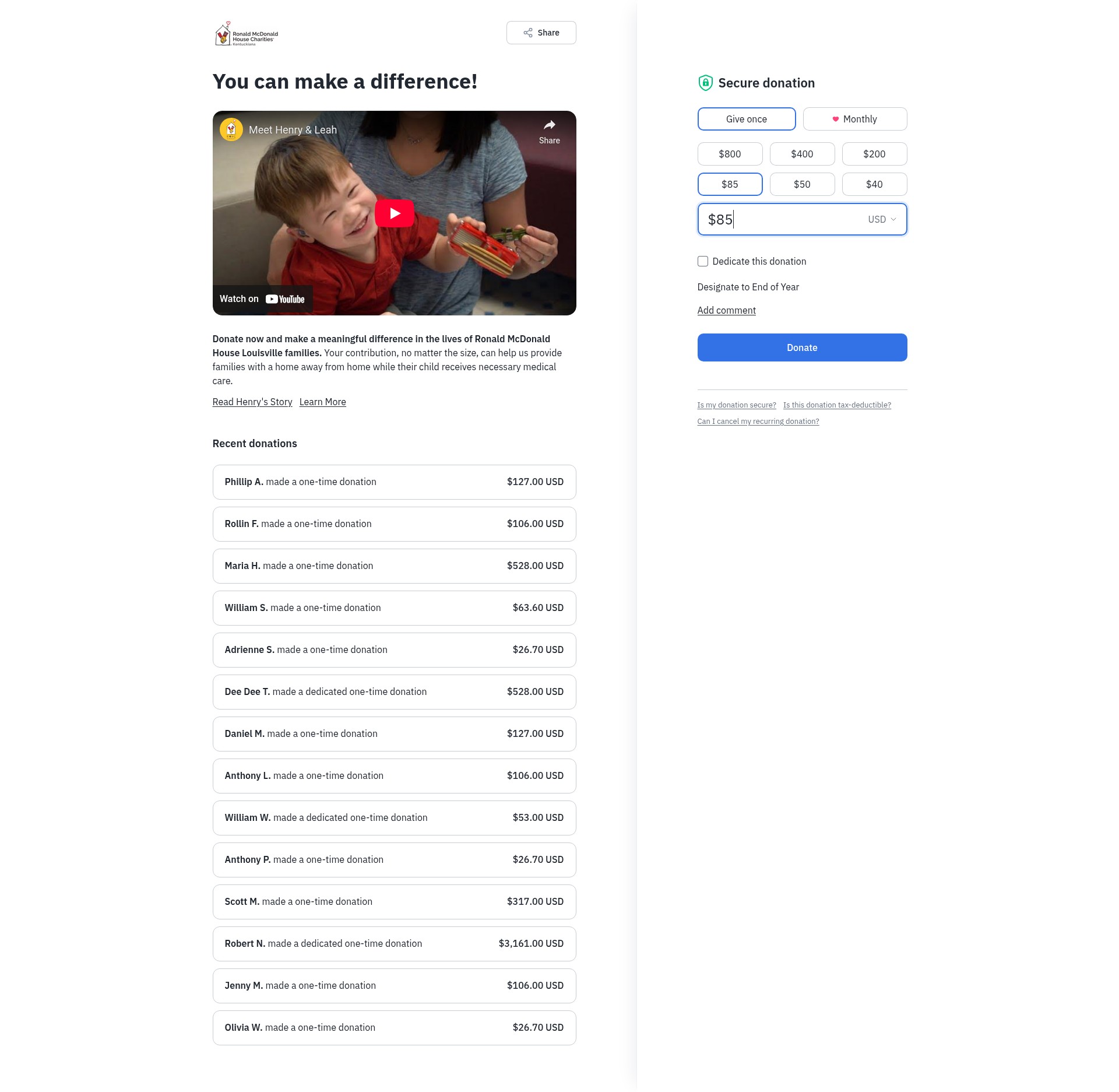 Landing Page