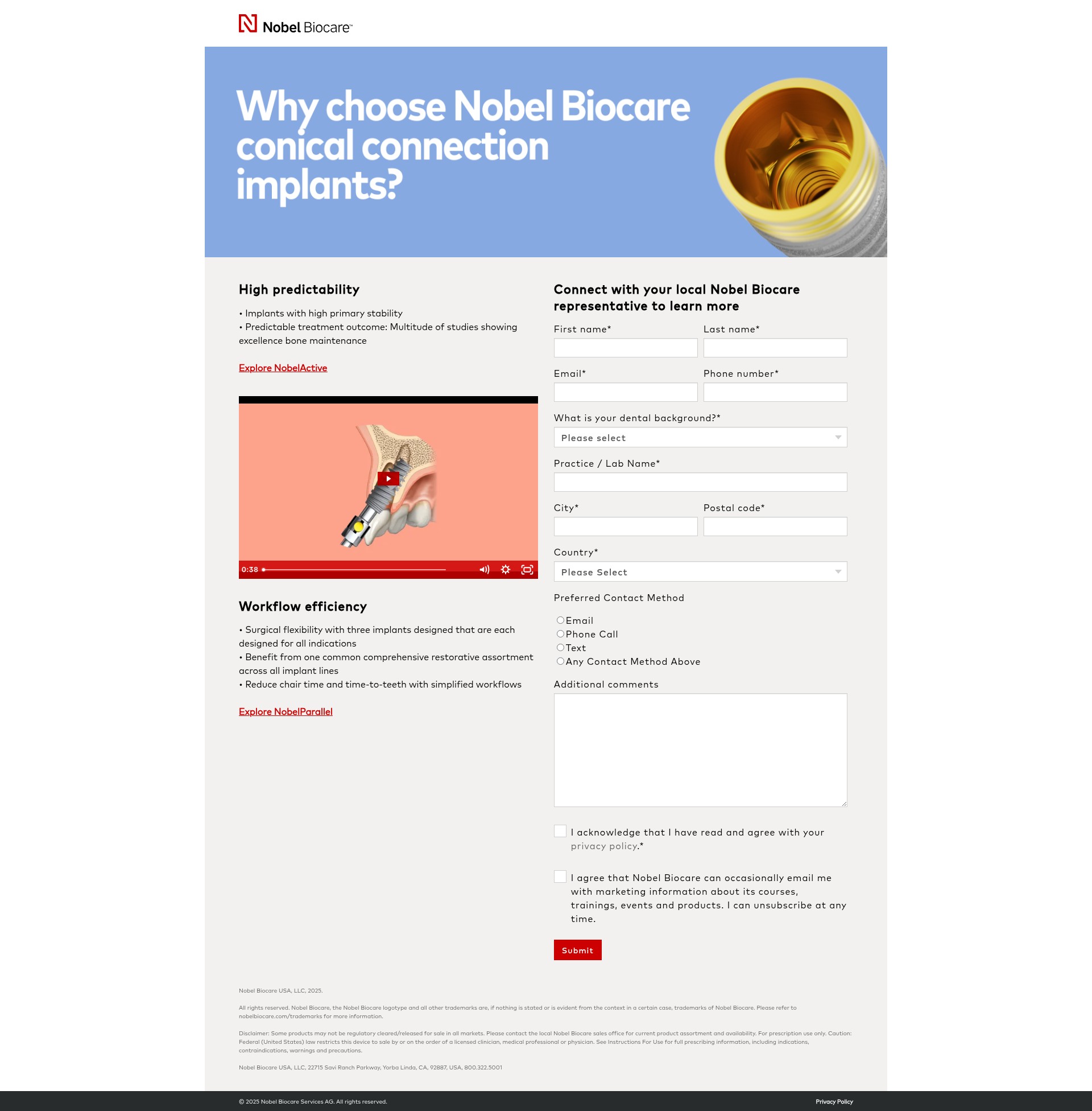 Landing Page