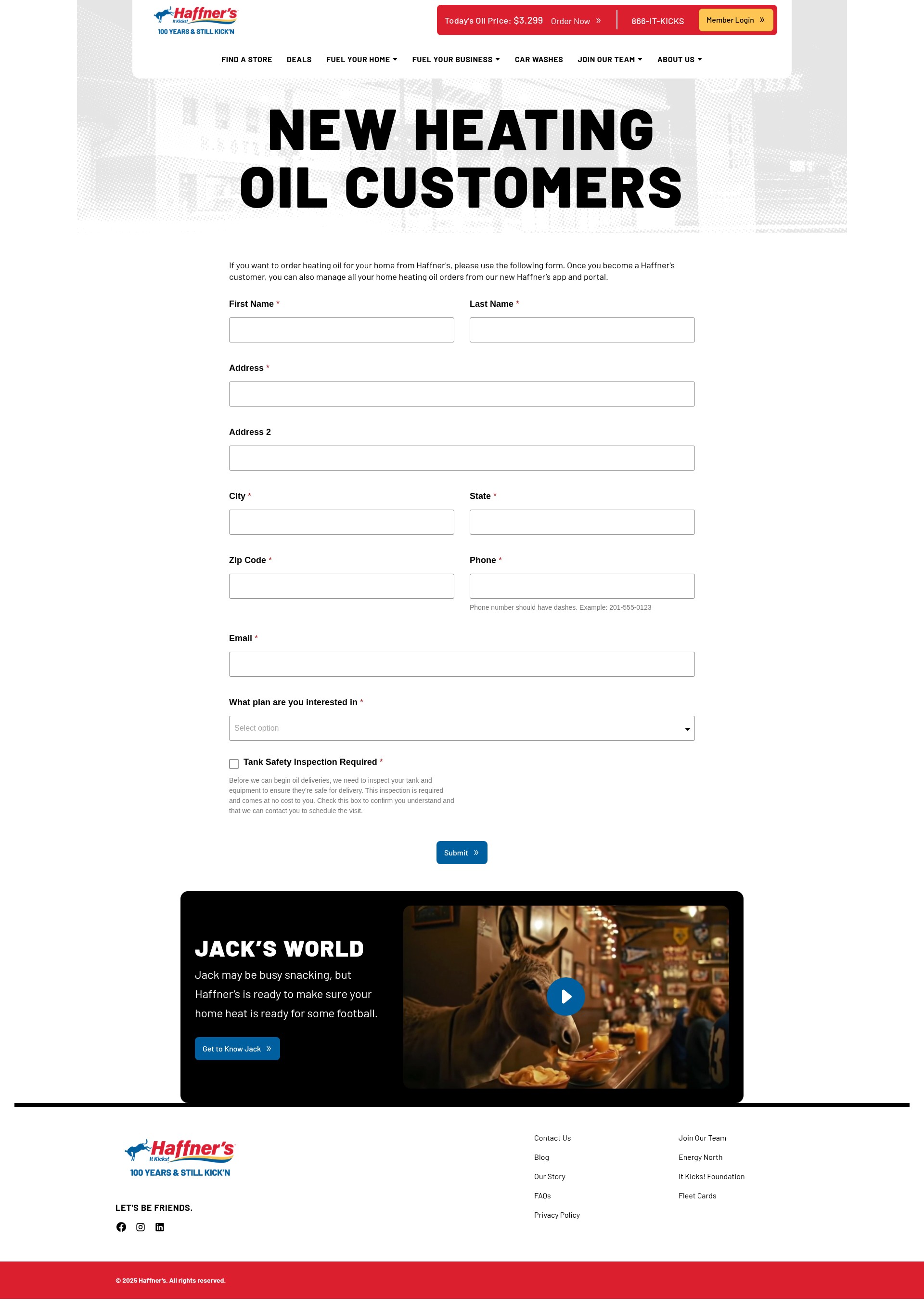 Landing Page