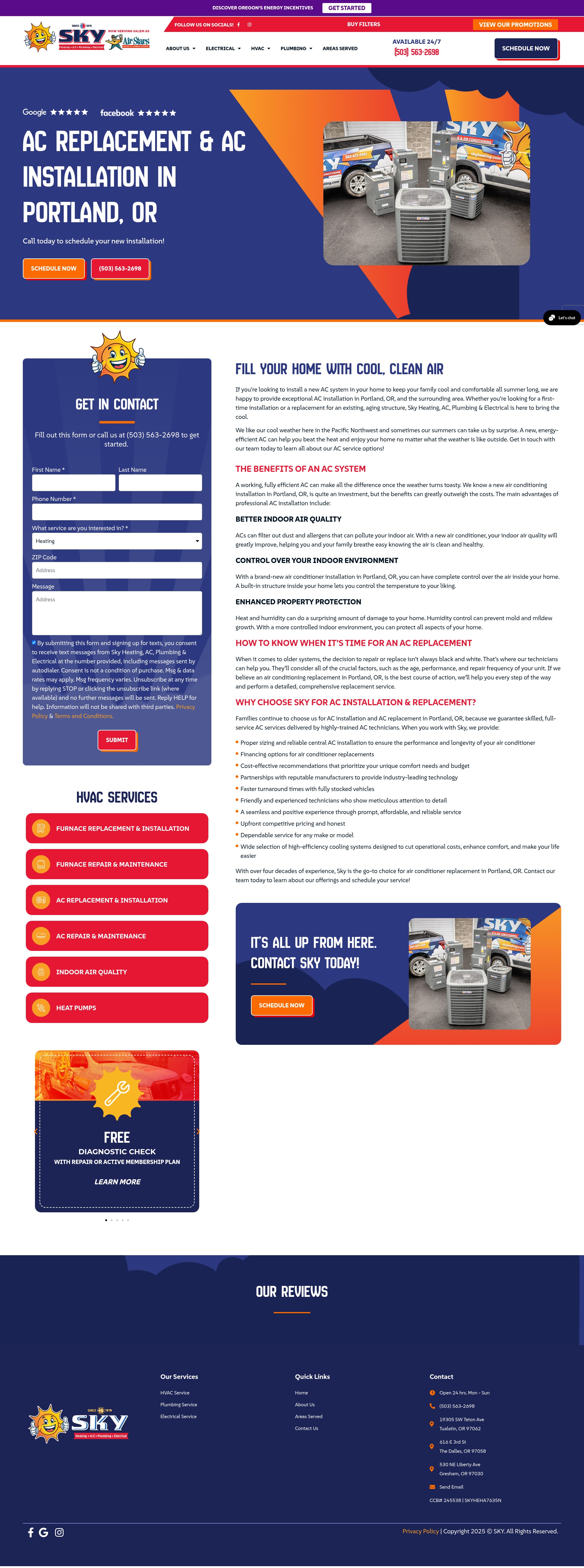 Landing Page