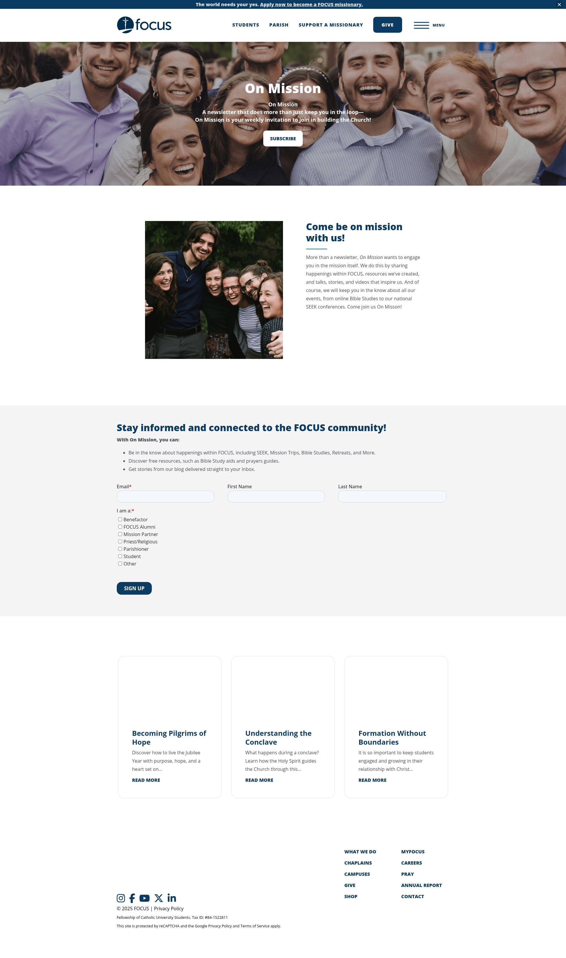 Landing Page