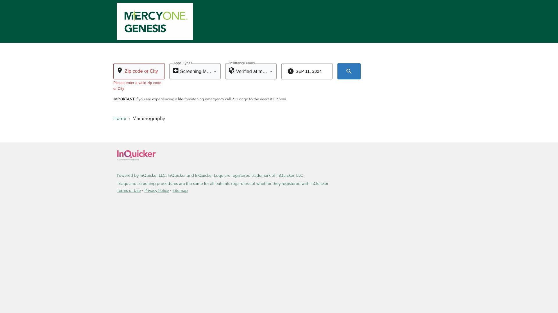 Landing Page