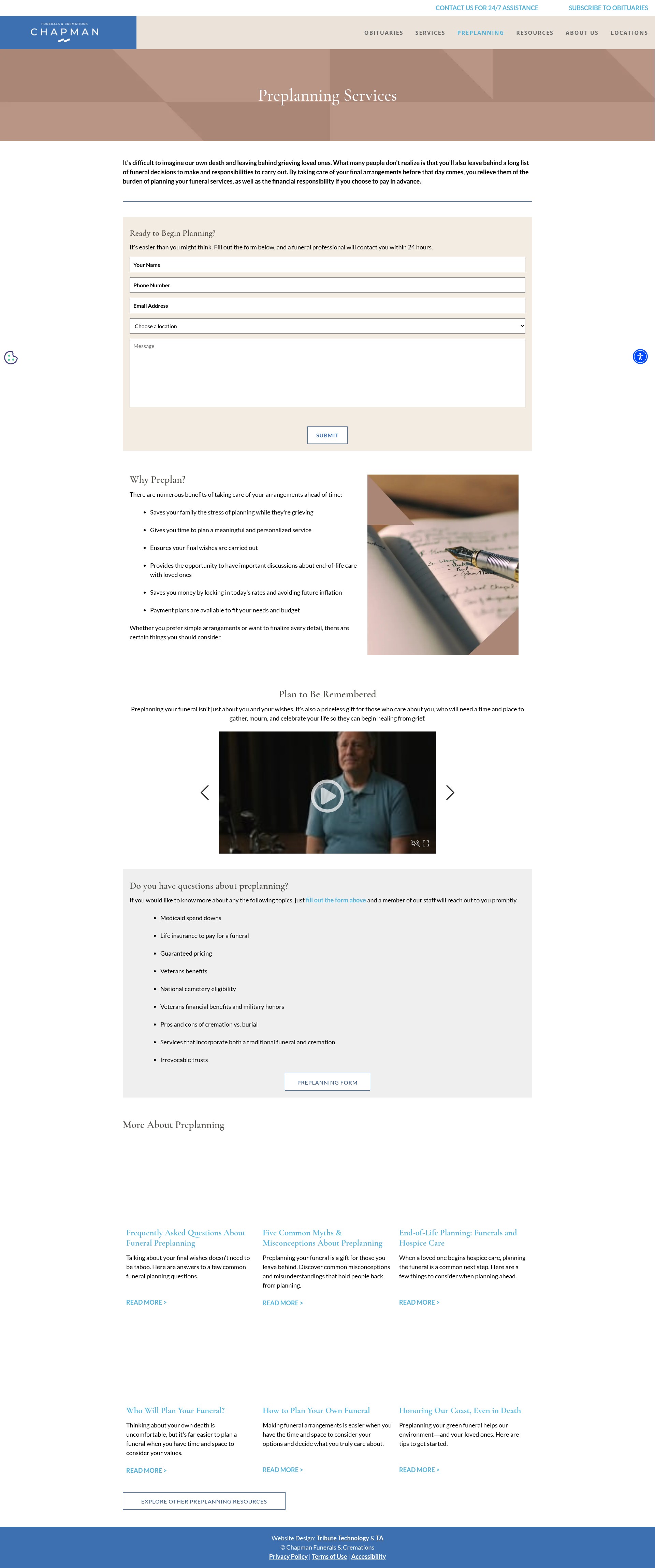 Landing Page