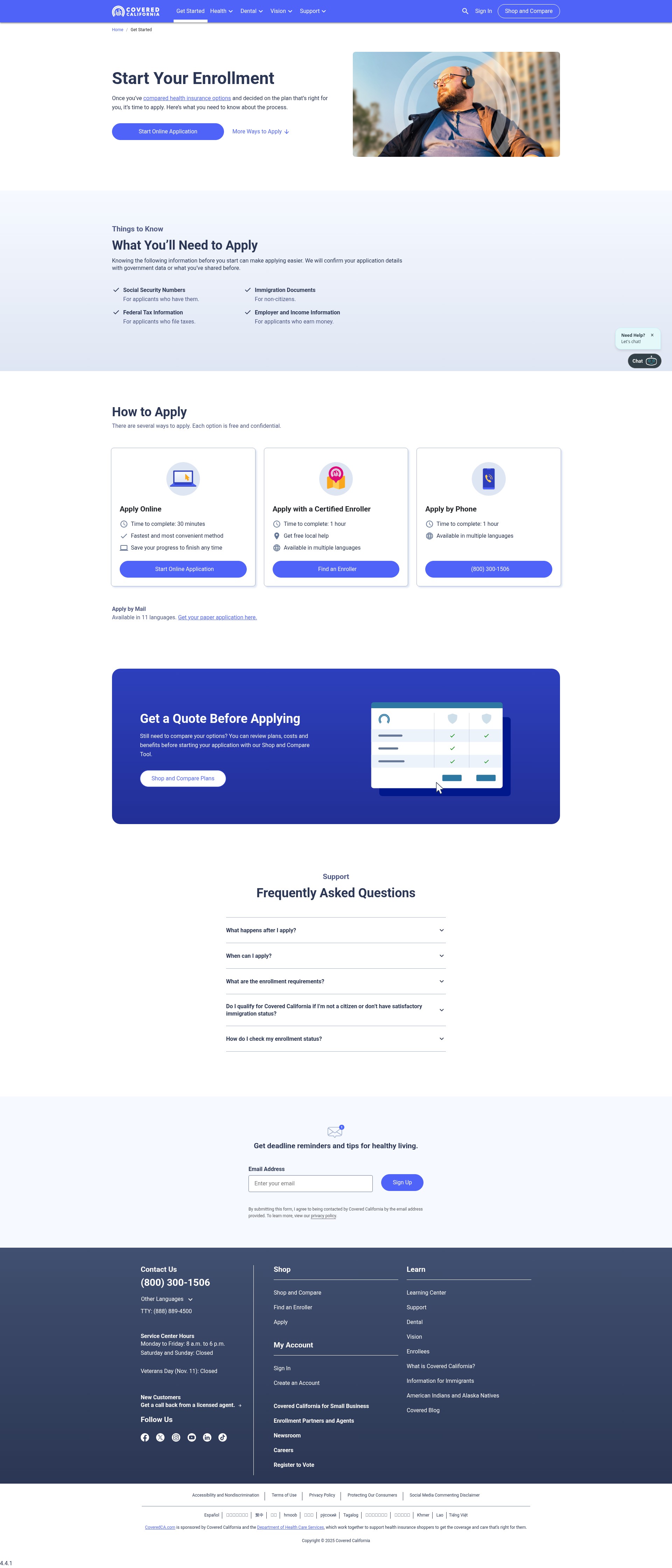 Landing Page