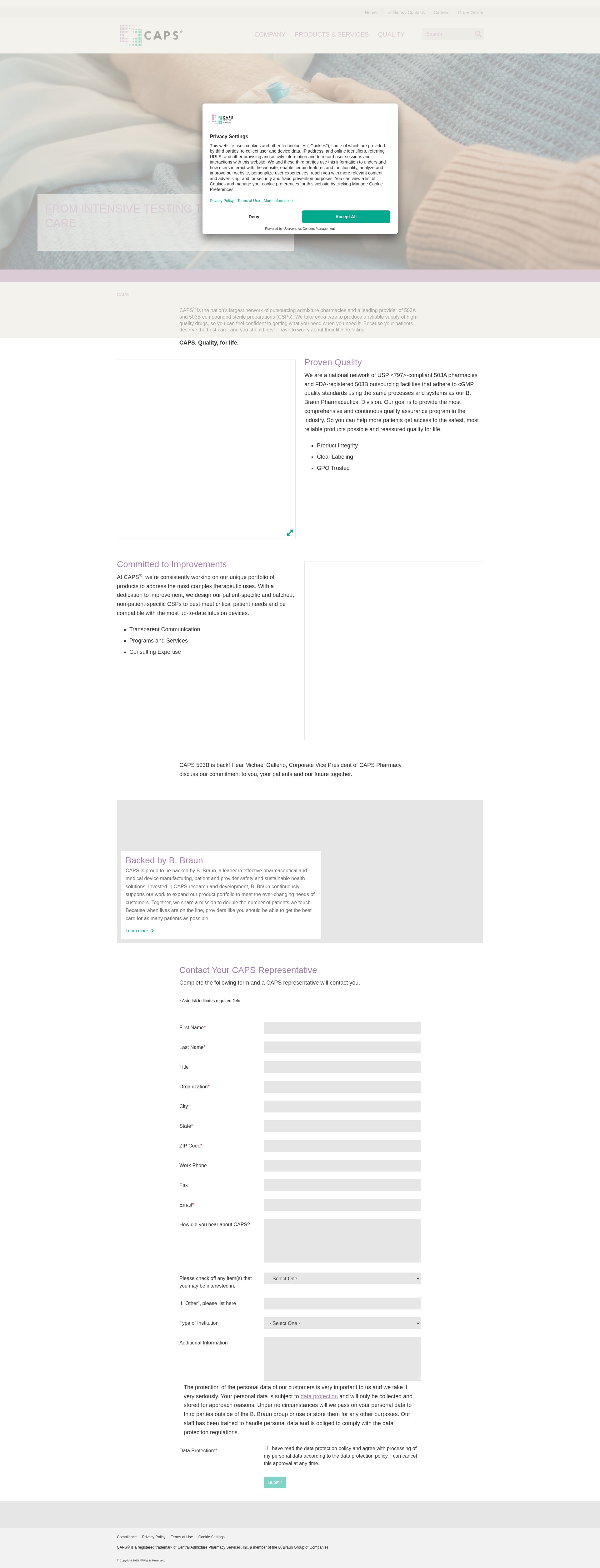 Landing Page