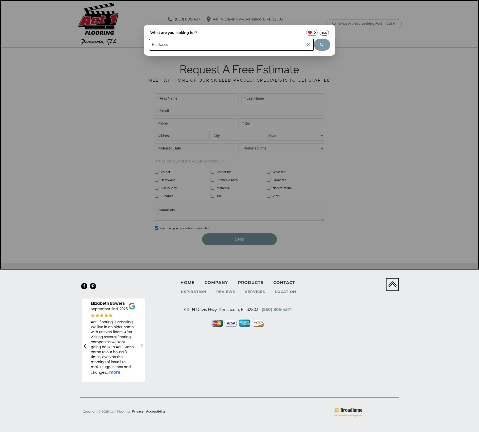 Landing Page