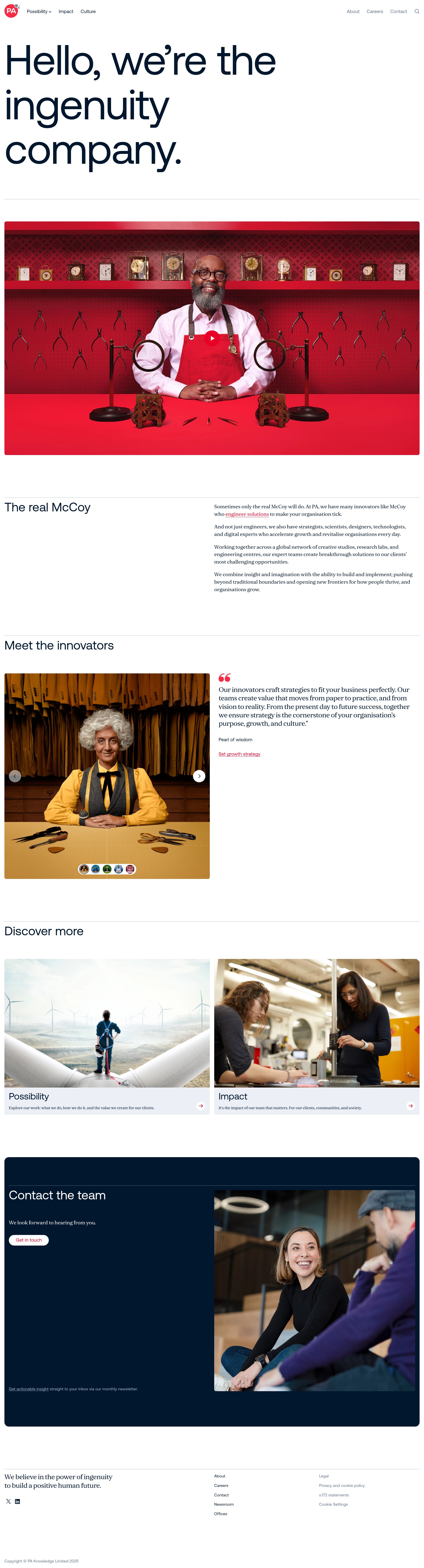 Landing Page