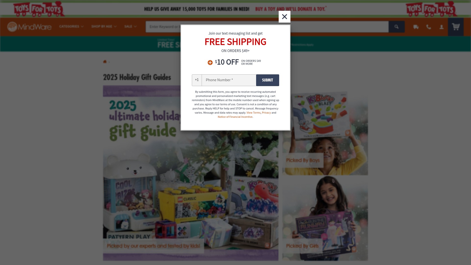 Landing Page