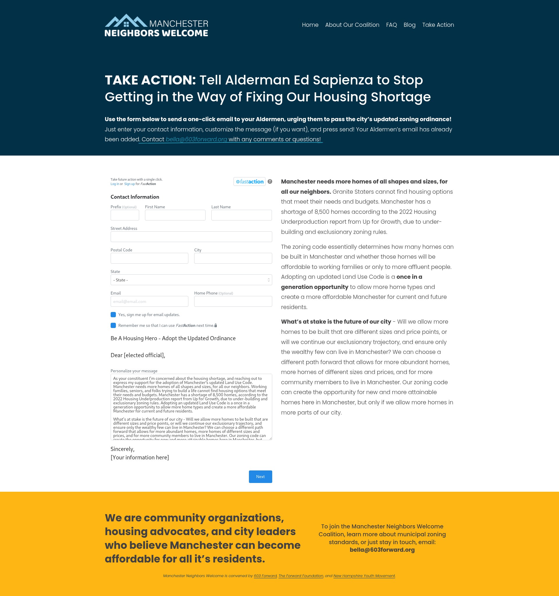 Landing Page