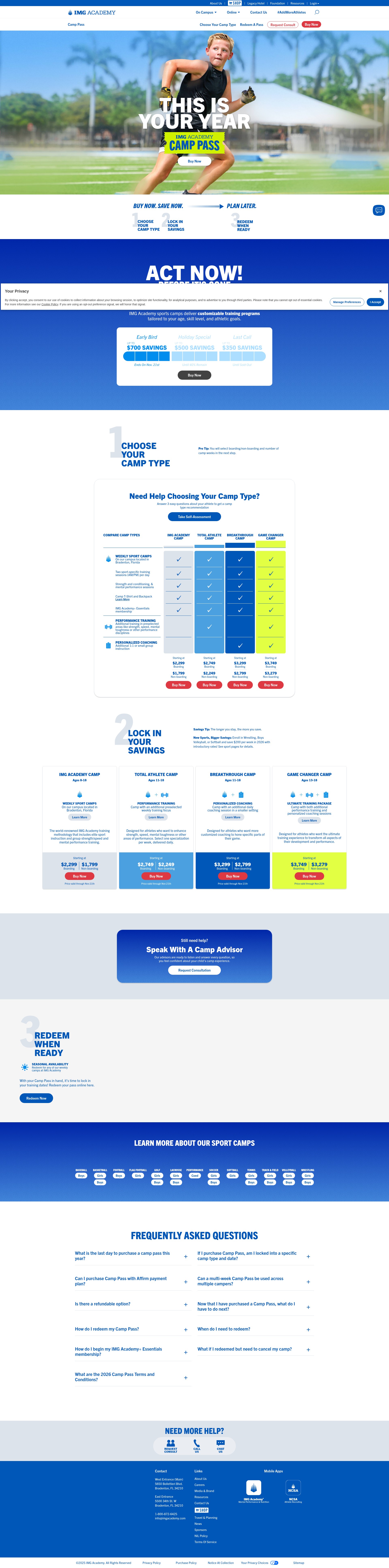 Landing Page