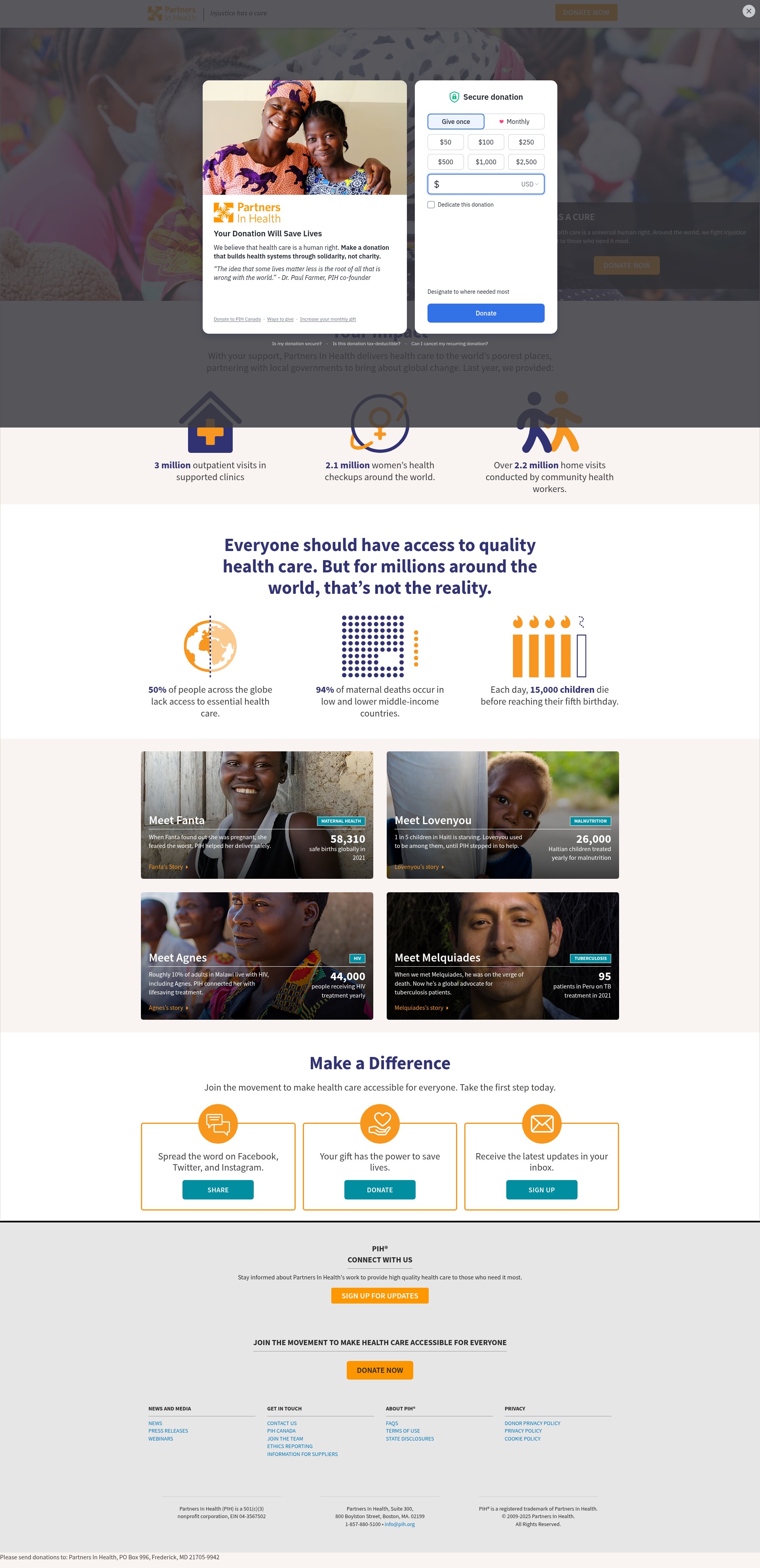 Landing Page