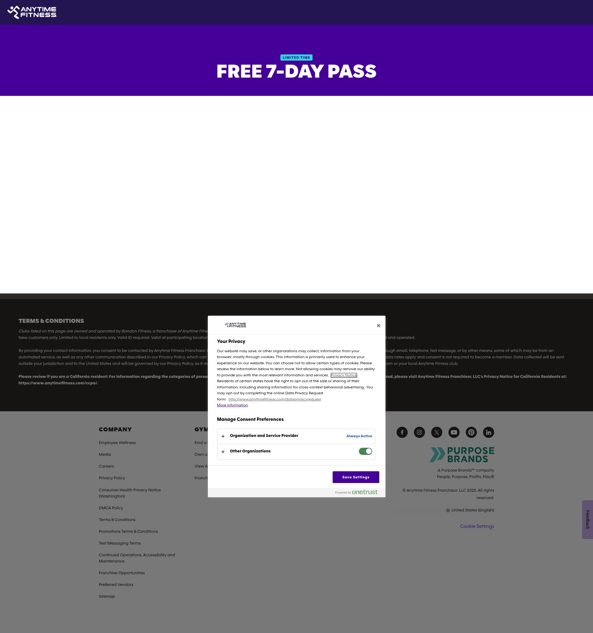 Landing Page