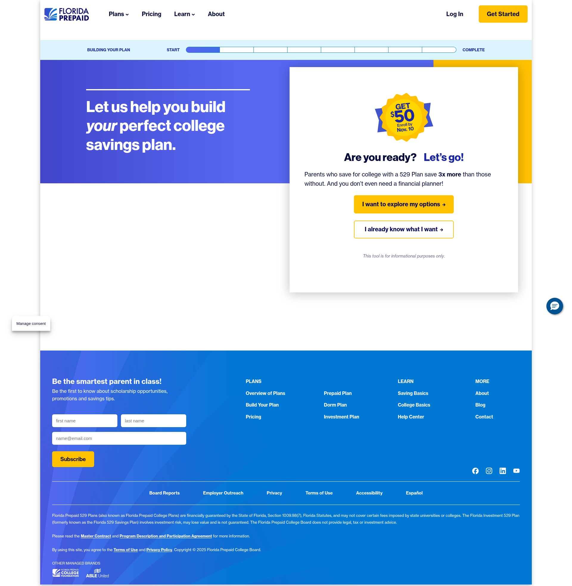 Landing Page