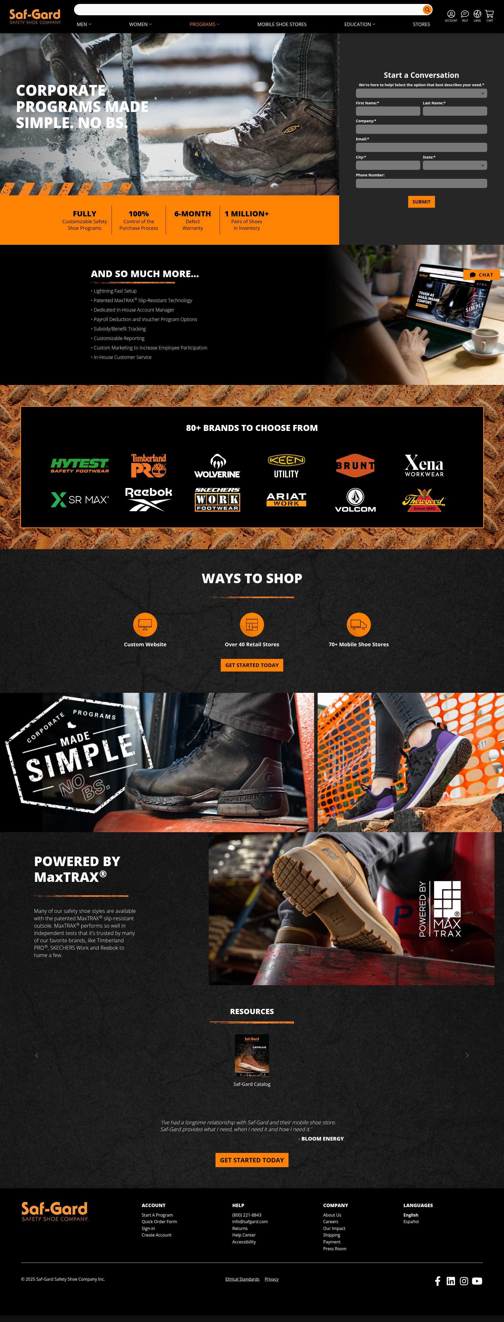 Landing Page