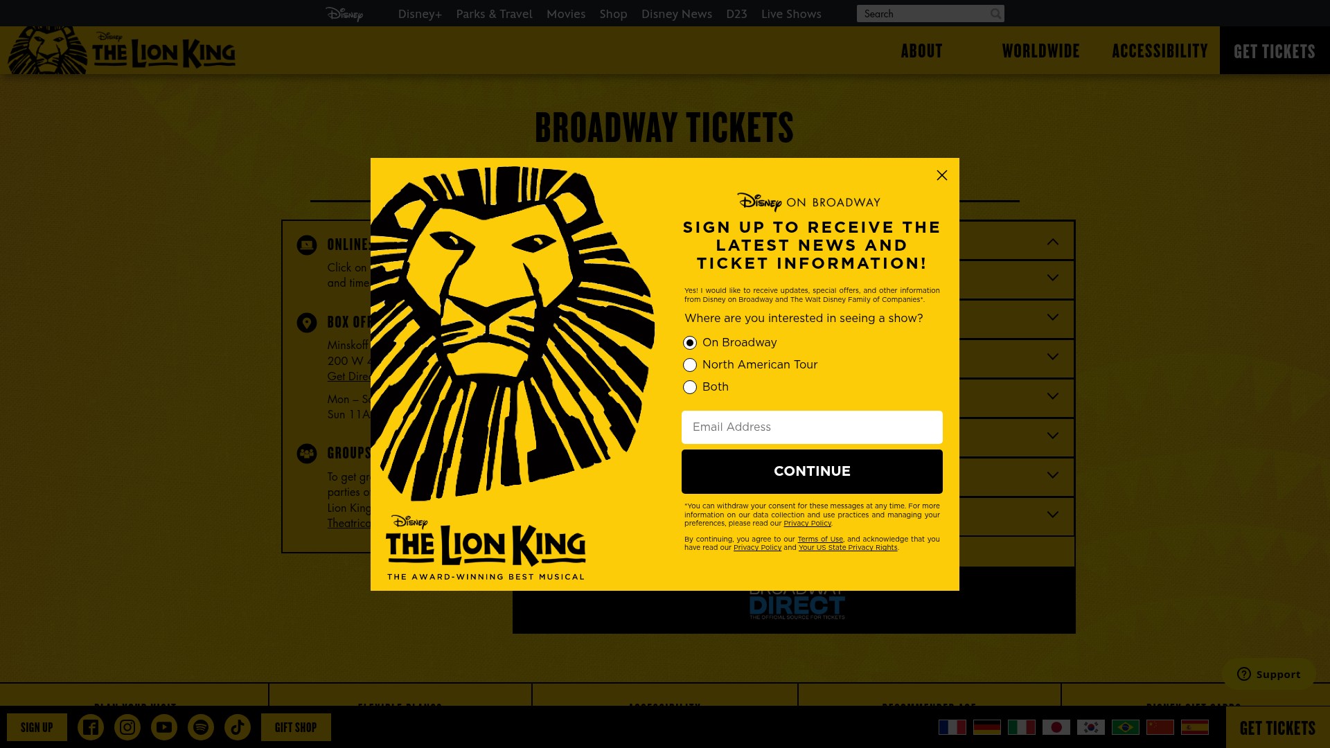 Landing Page