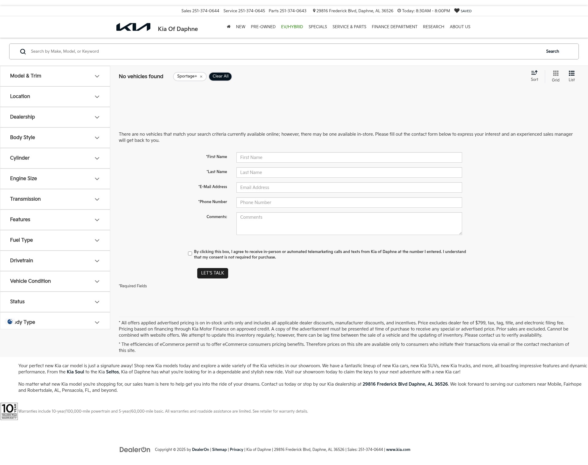 Landing Page