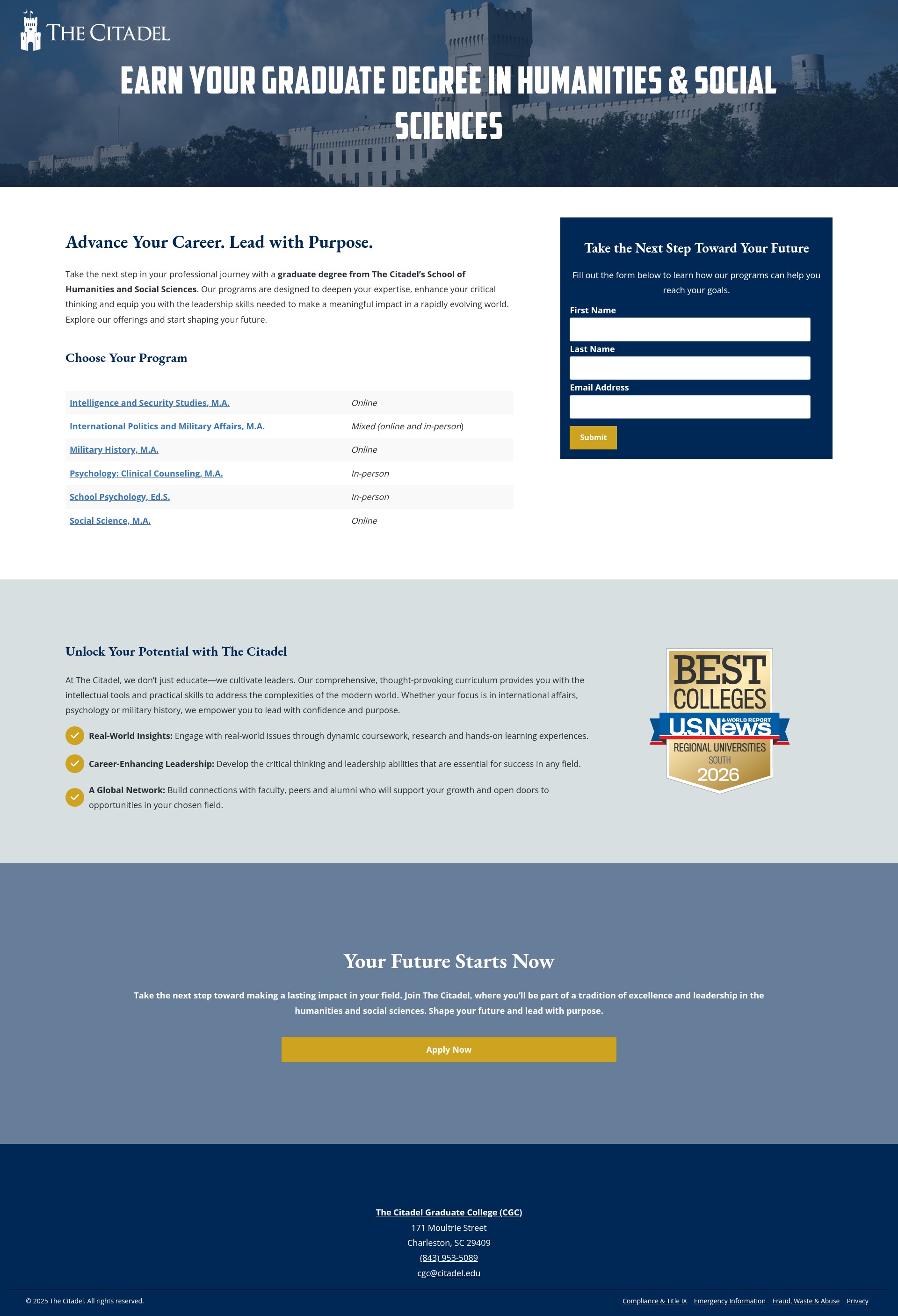 Landing Page