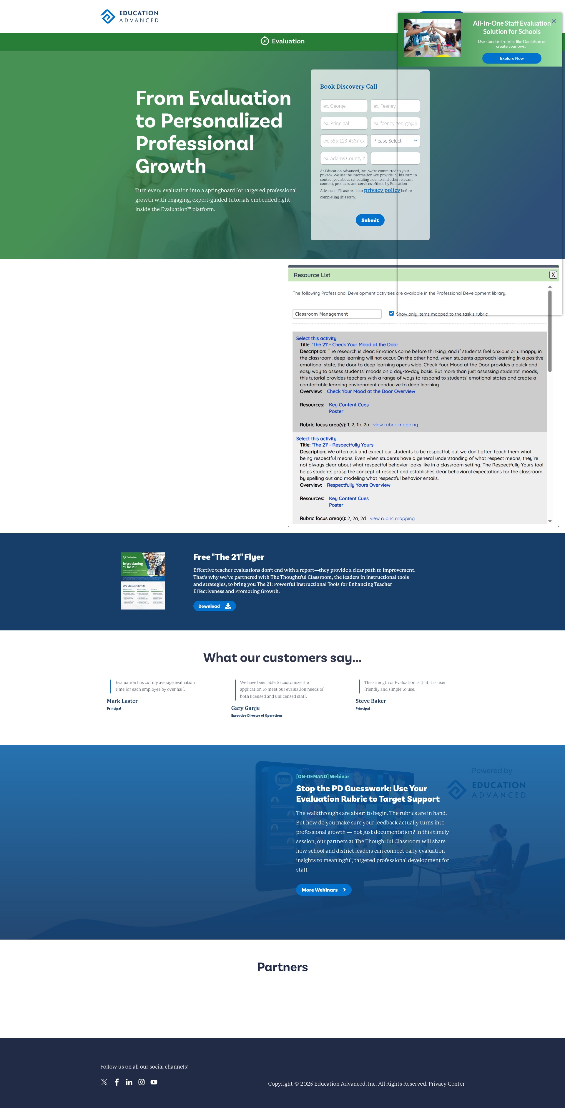 Landing Page