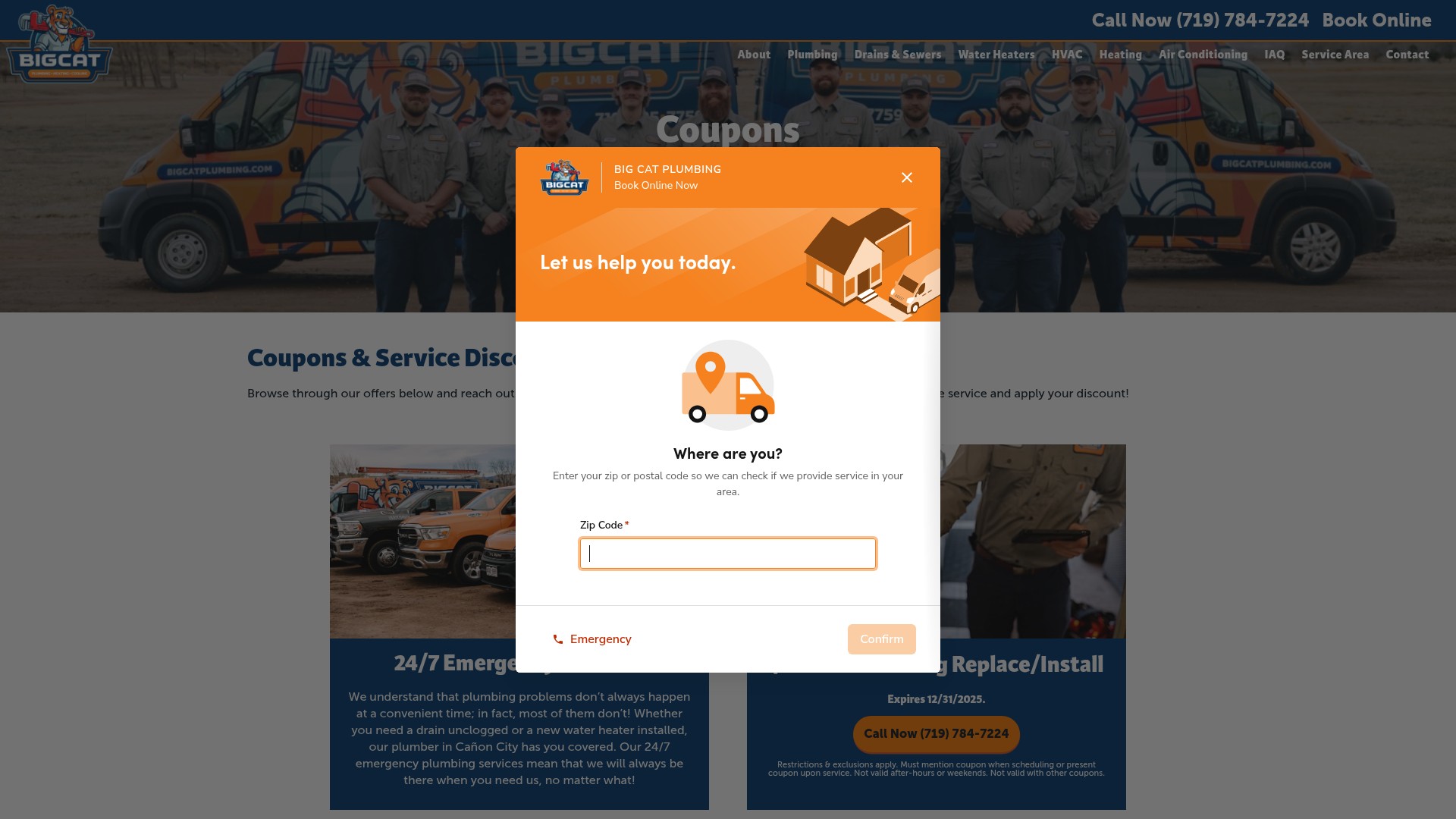 Landing Page