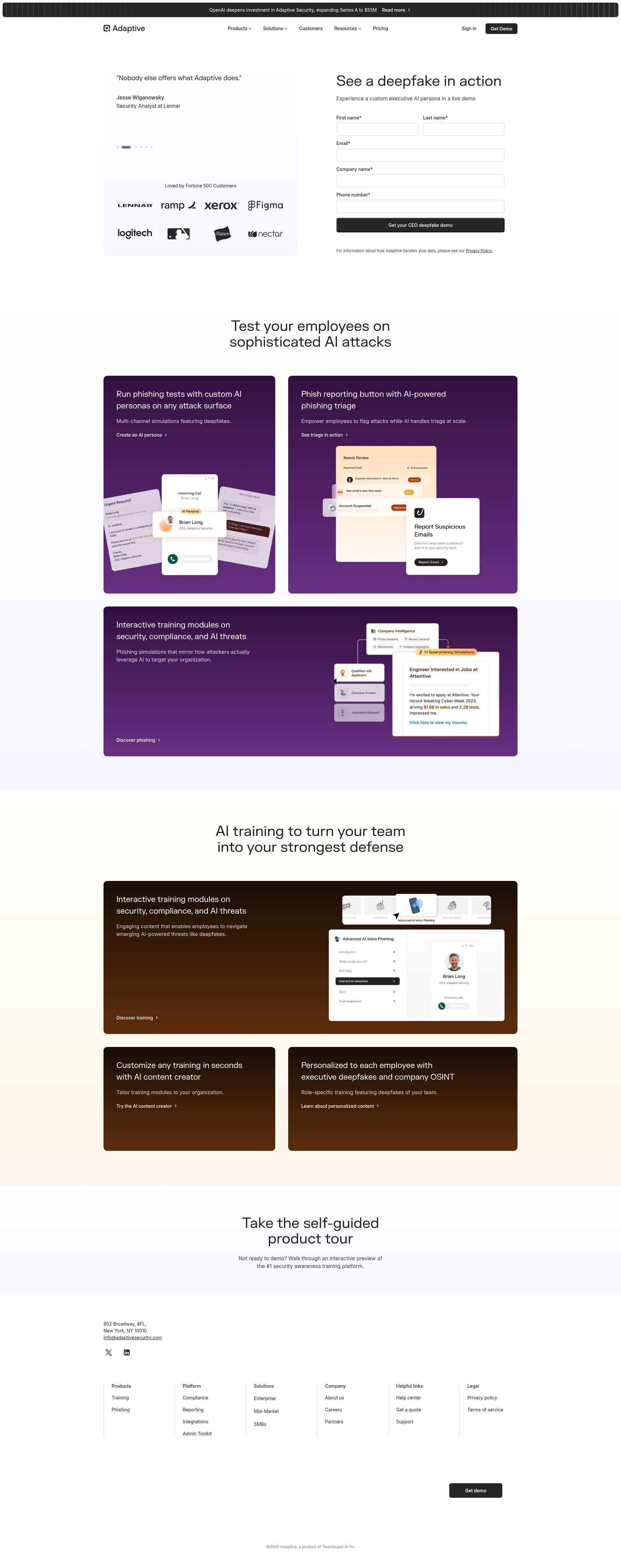 Landing Page