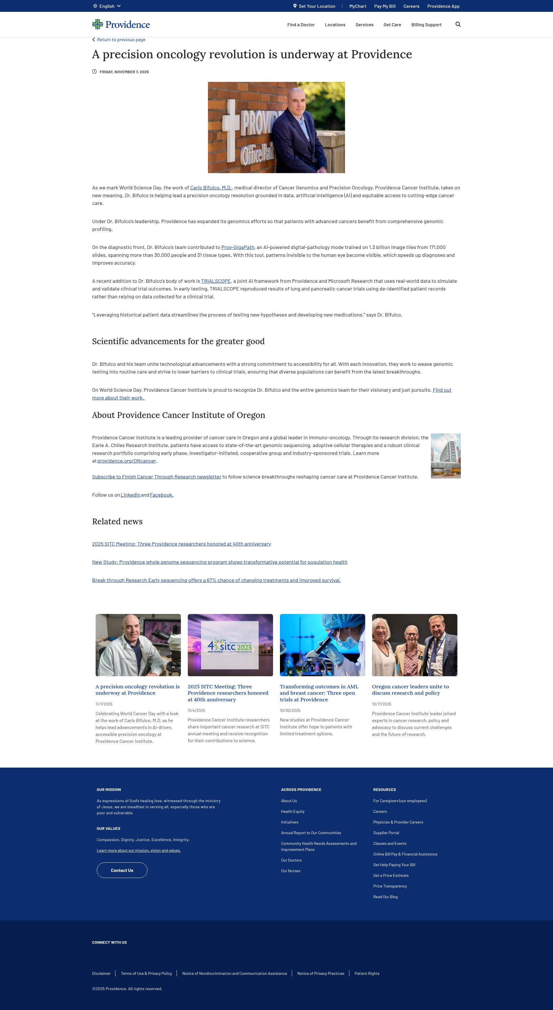 Landing Page