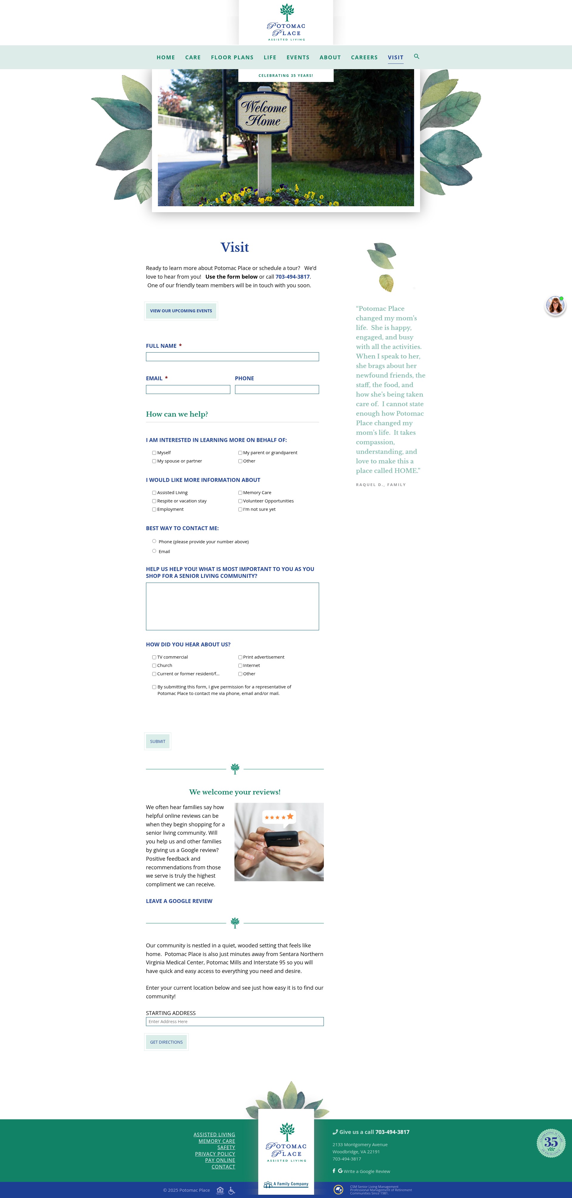 Landing Page