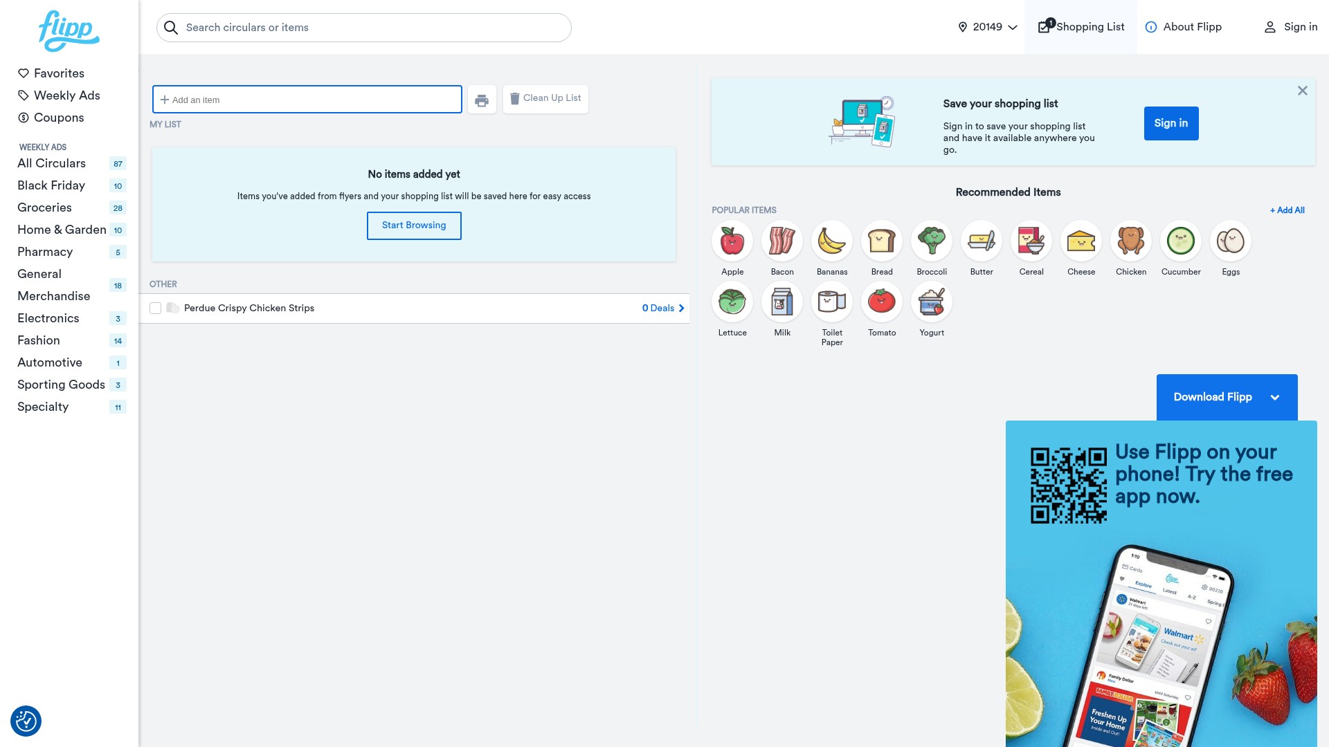 Landing Page