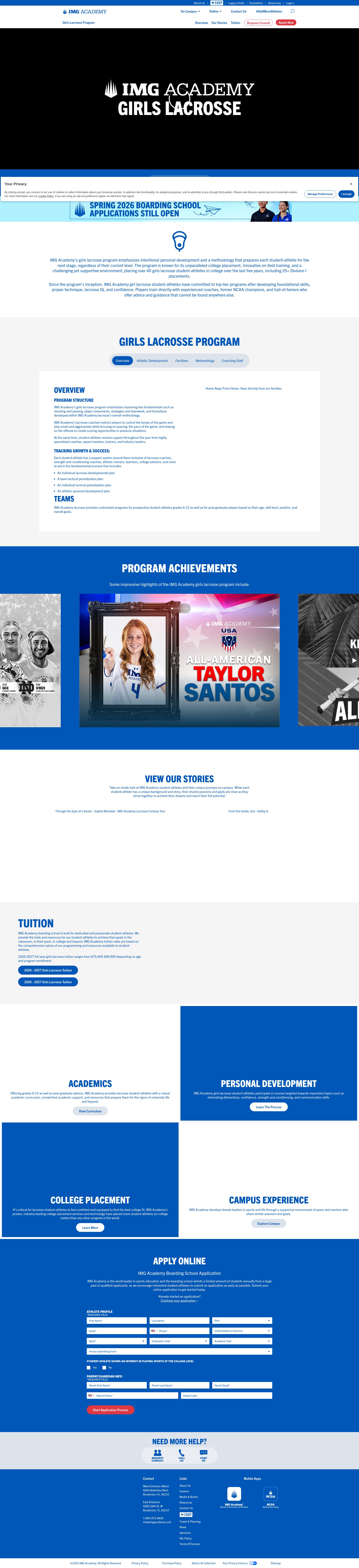 Landing Page