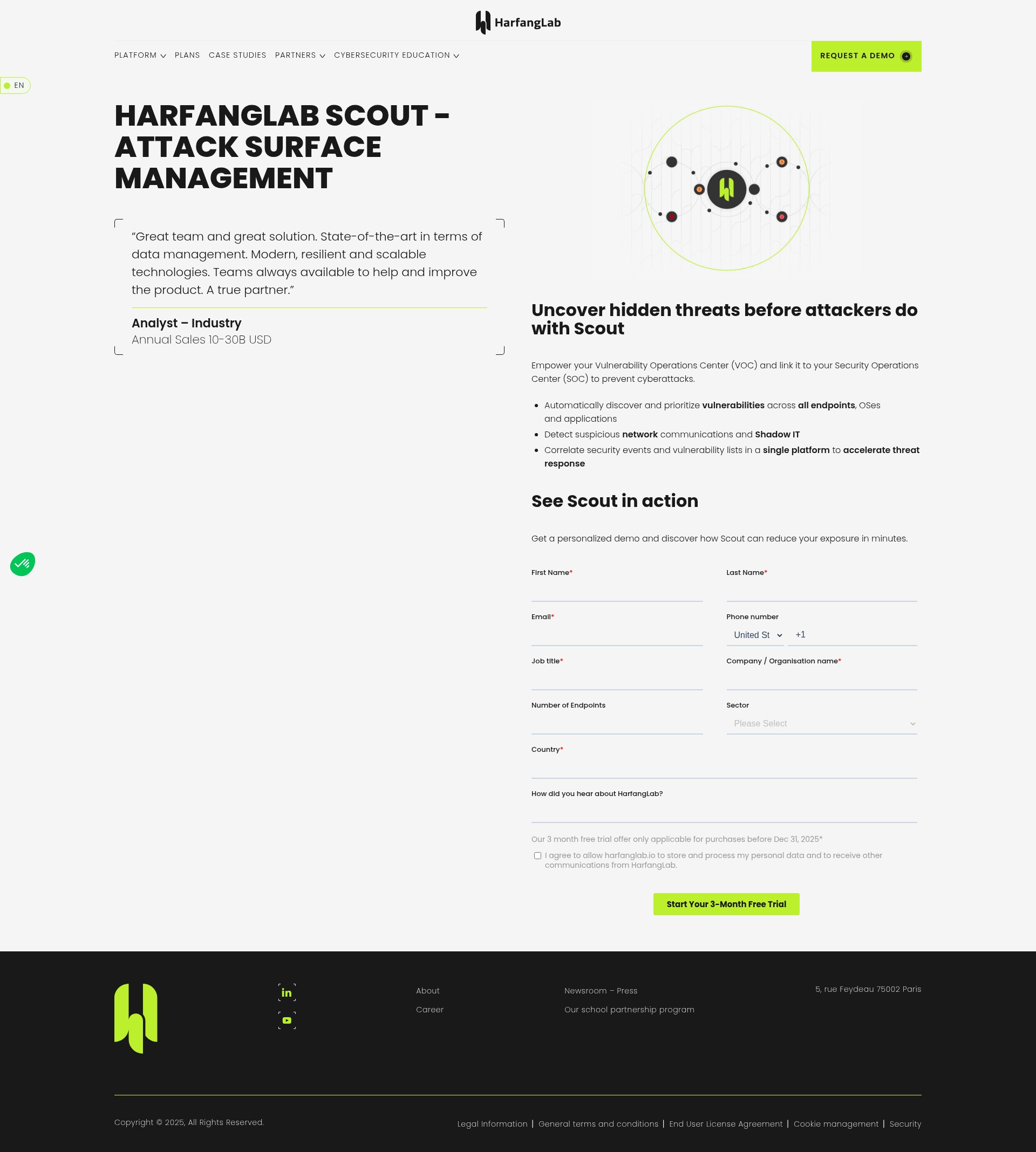 Landing Page