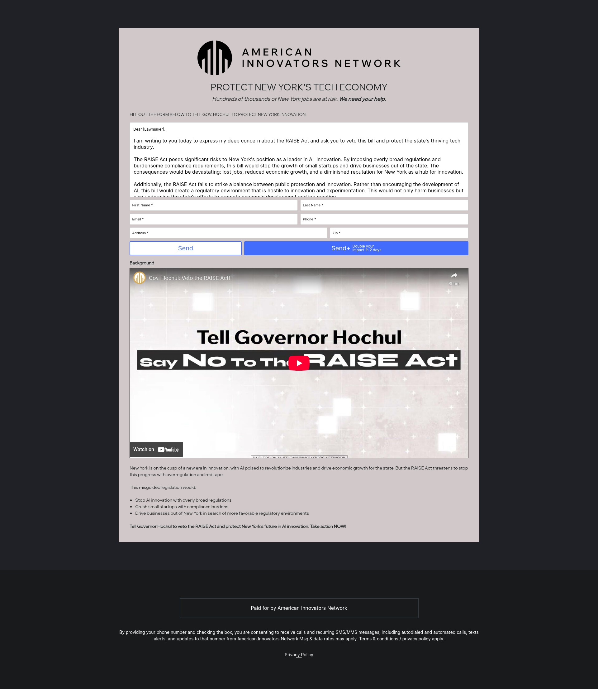 Landing Page