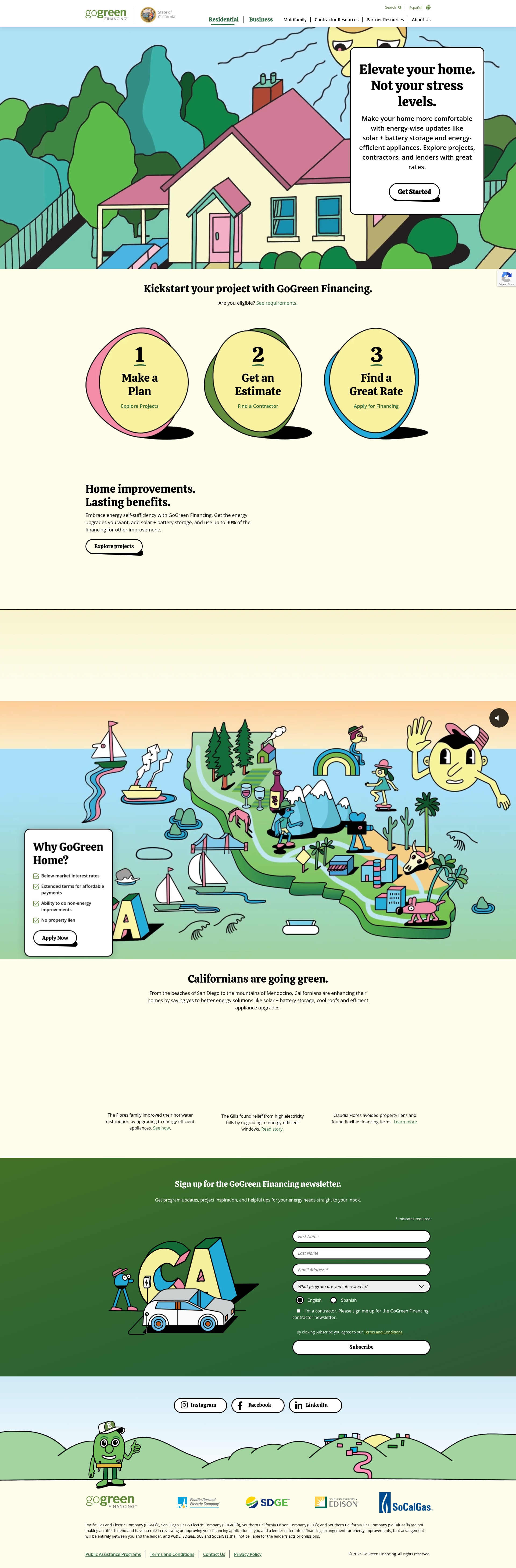 Landing Page