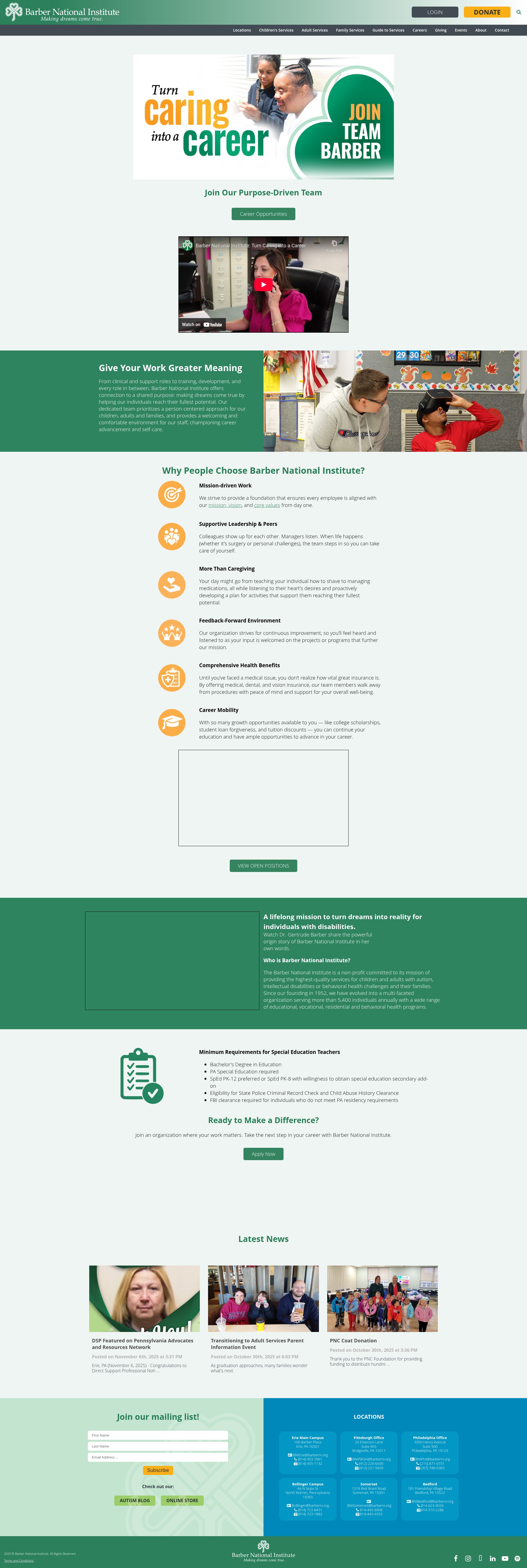 Landing Page