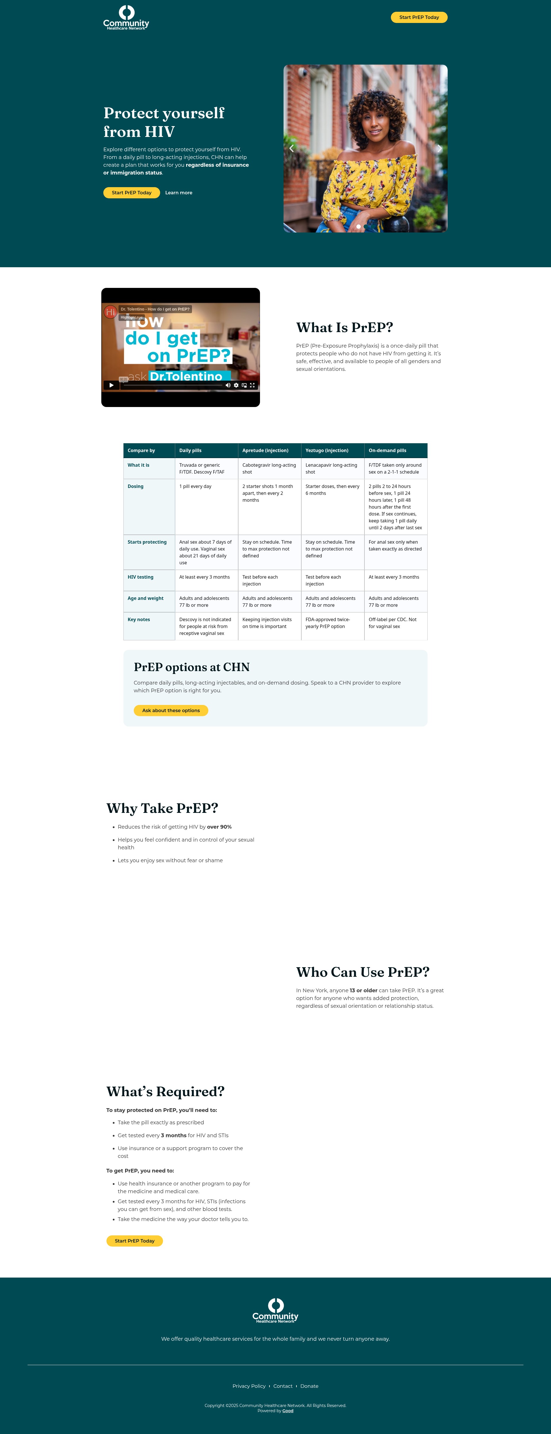 Landing Page